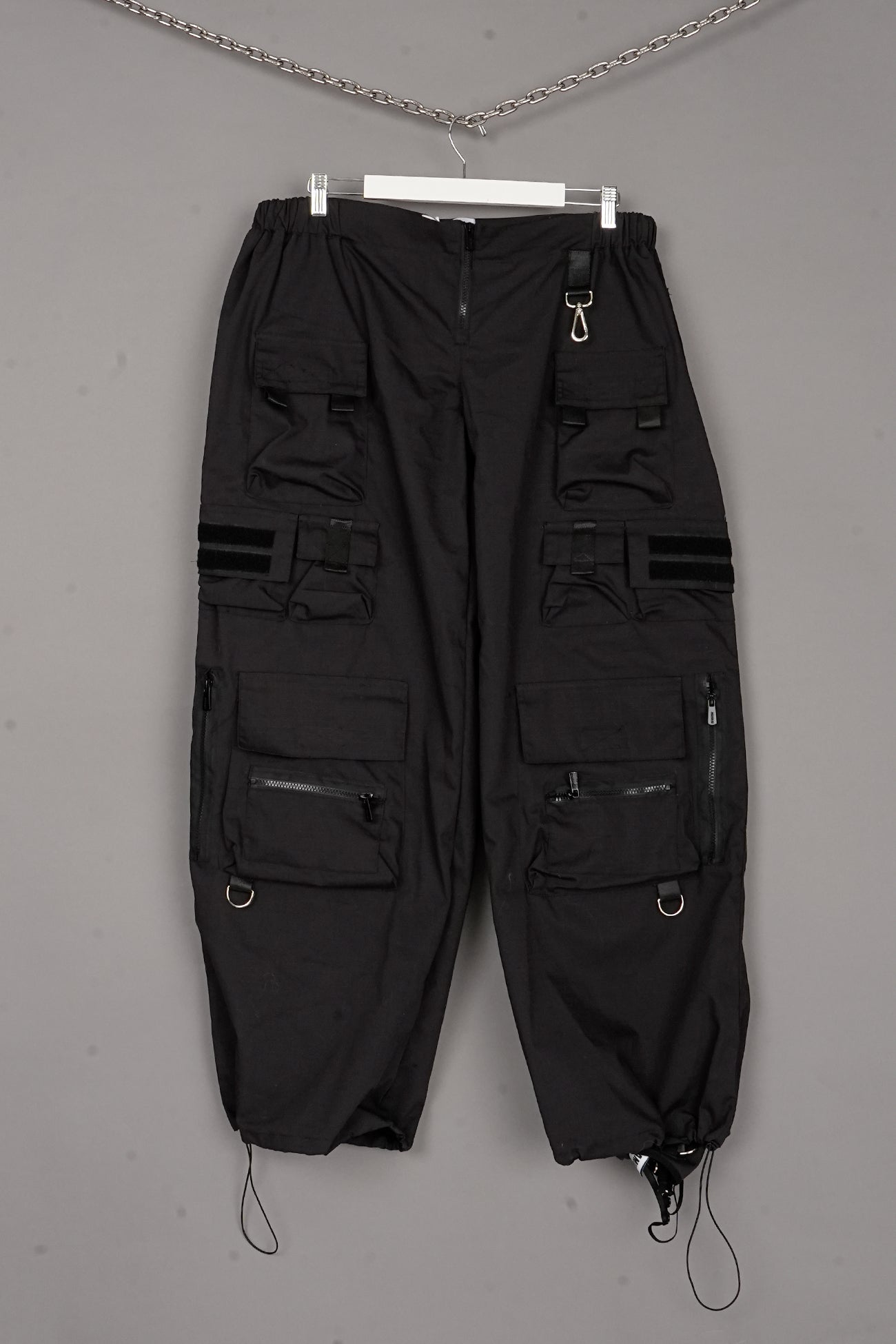 BAGGY CARGO PANTS BLACK