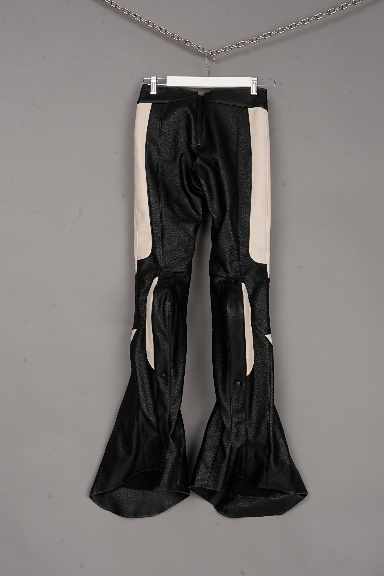 MUTANT BIKER PANTS BLACK/WHITE - ONE-OFF