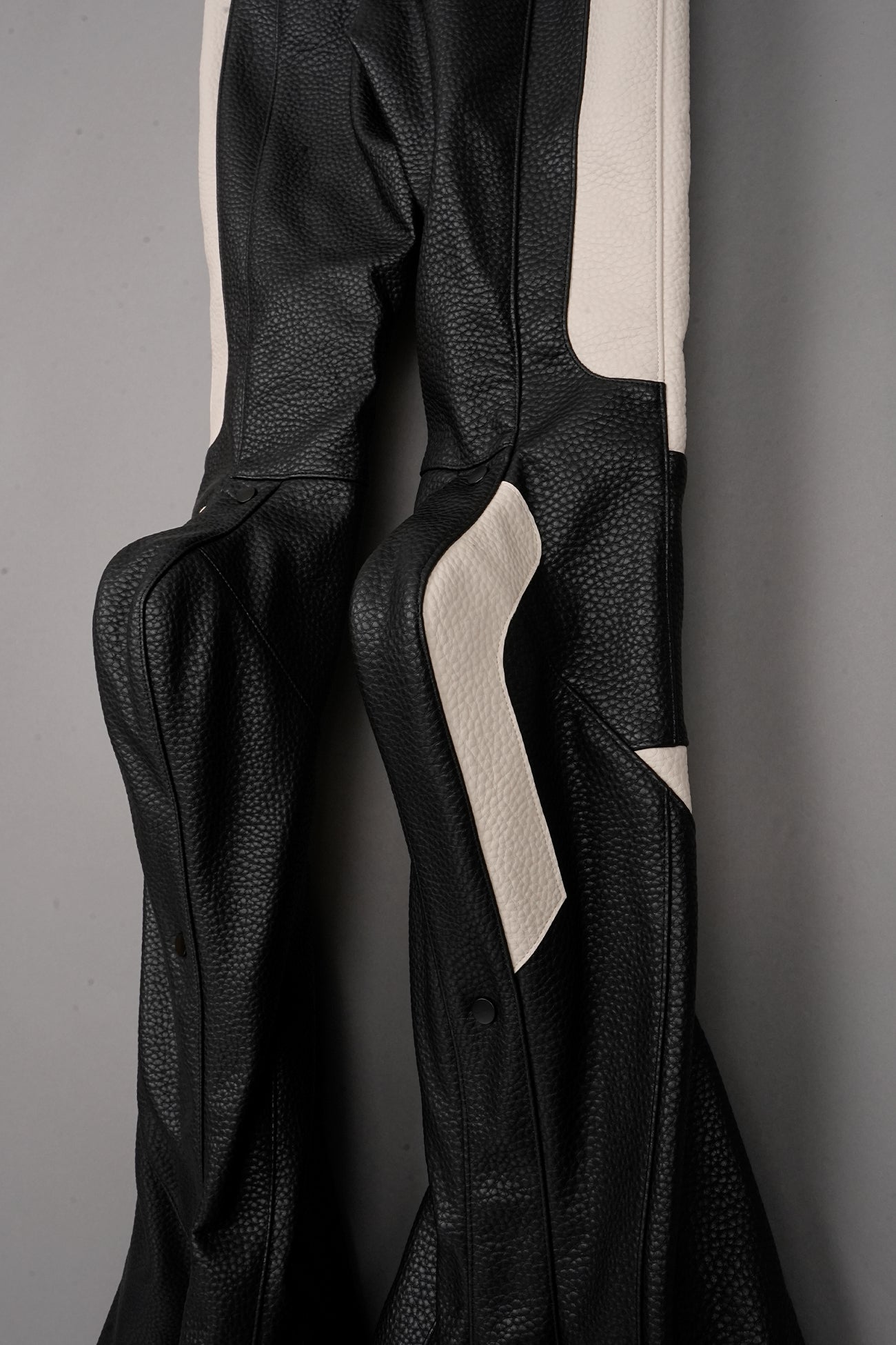 MUTANT BIKER PANTS BLACK/WHITE - ONE-OFF