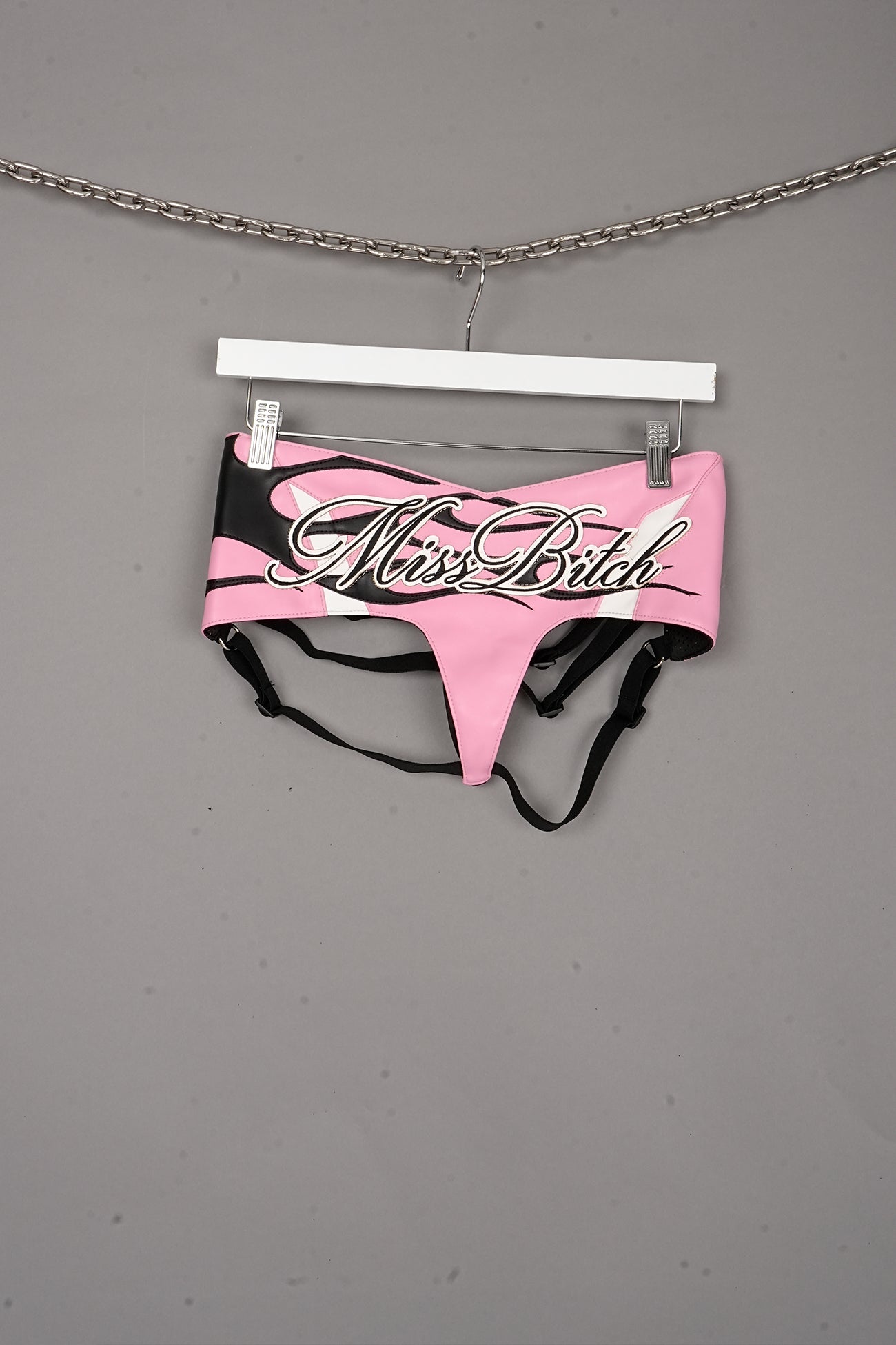 STRIPCLUB BACKLESS HOTPANTS PINK