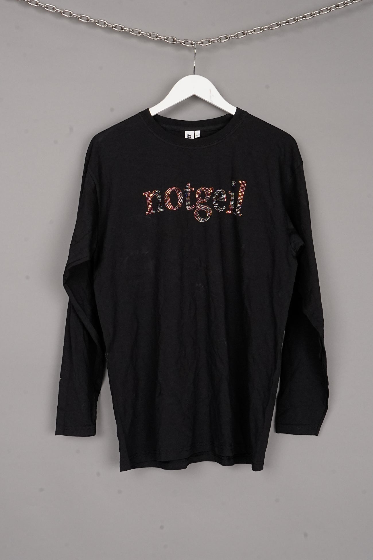 OVERSIZE NOTGEIL LONG SLEEVE BLACK