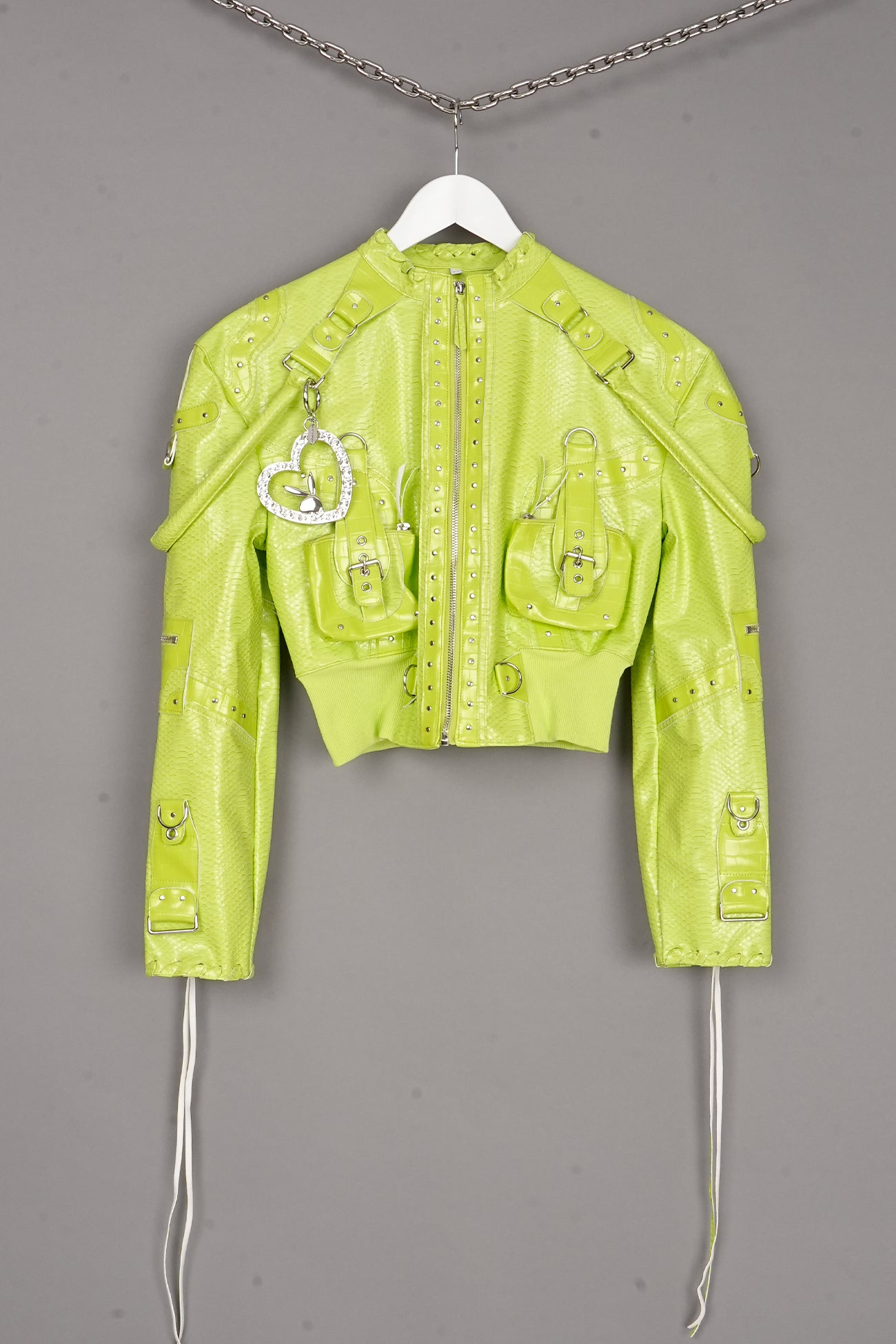 HANDBAG JACKET GREEN - ONE-OFF
