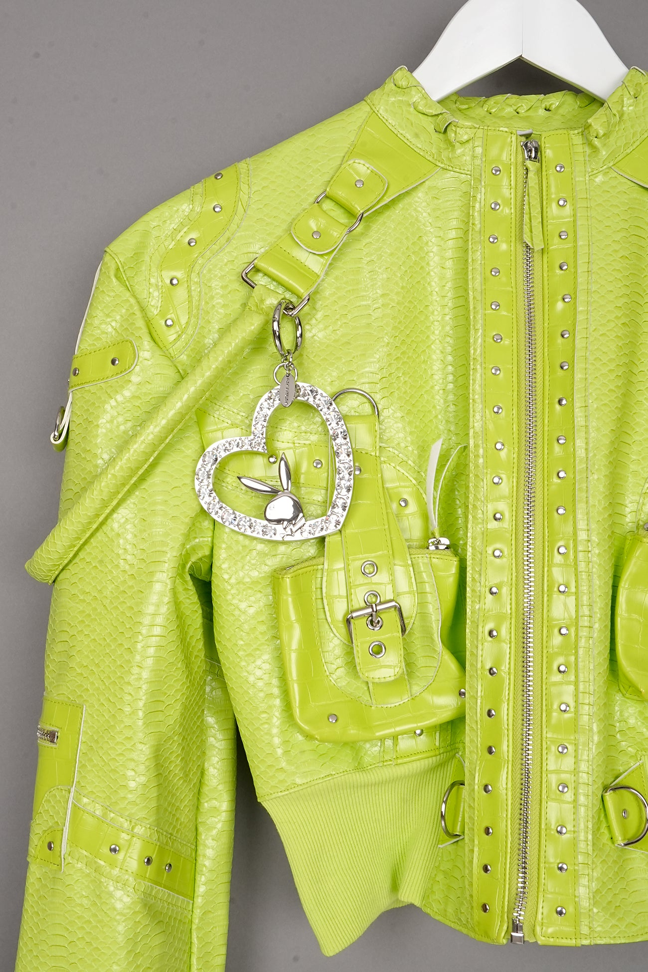 HANDBAG JACKET GREEN - ONE-OFF
