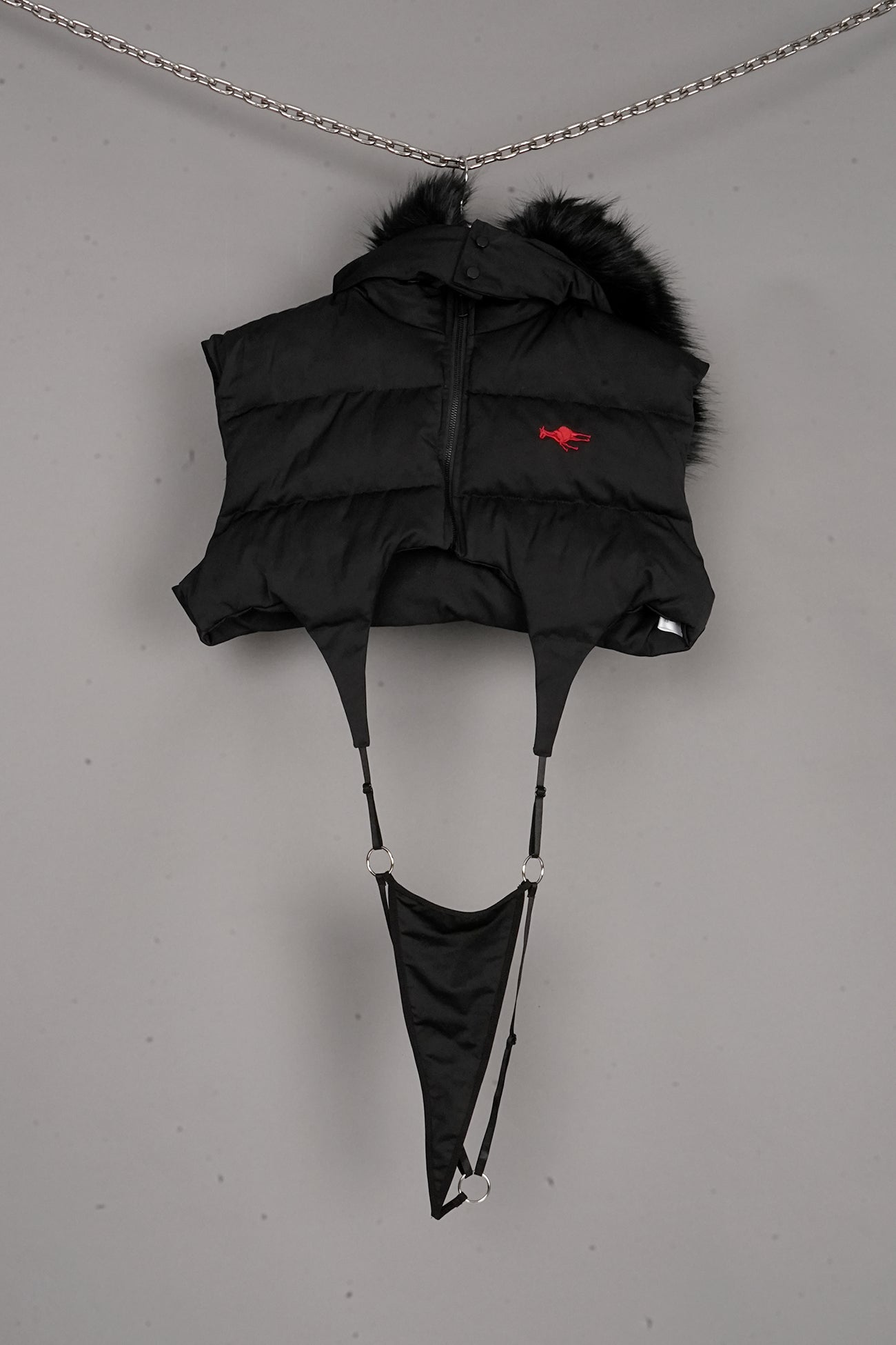 Born To Ride Puffer Vest Body