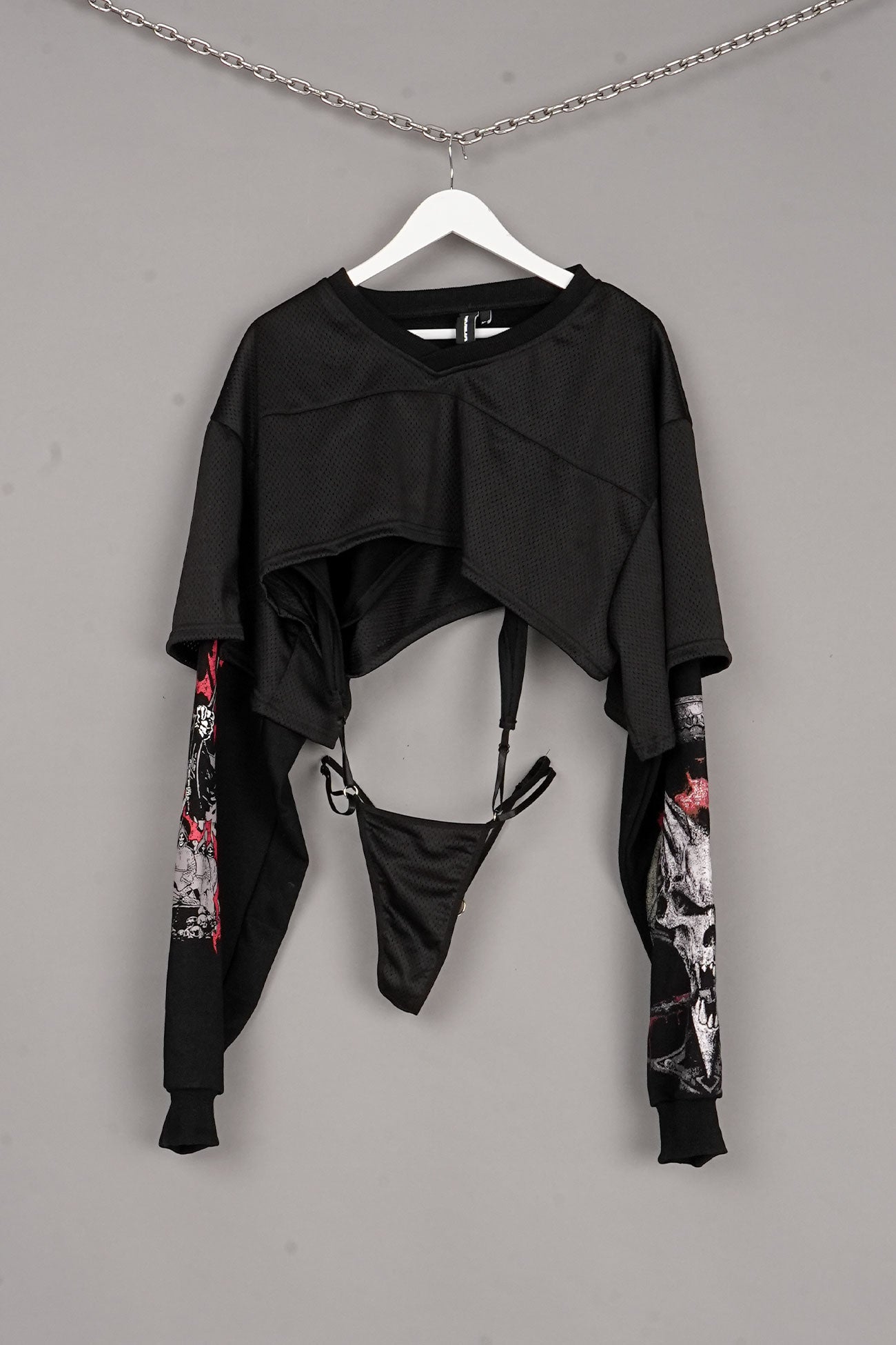 LAYERED FOOTBALL BODY FLAT PANTY