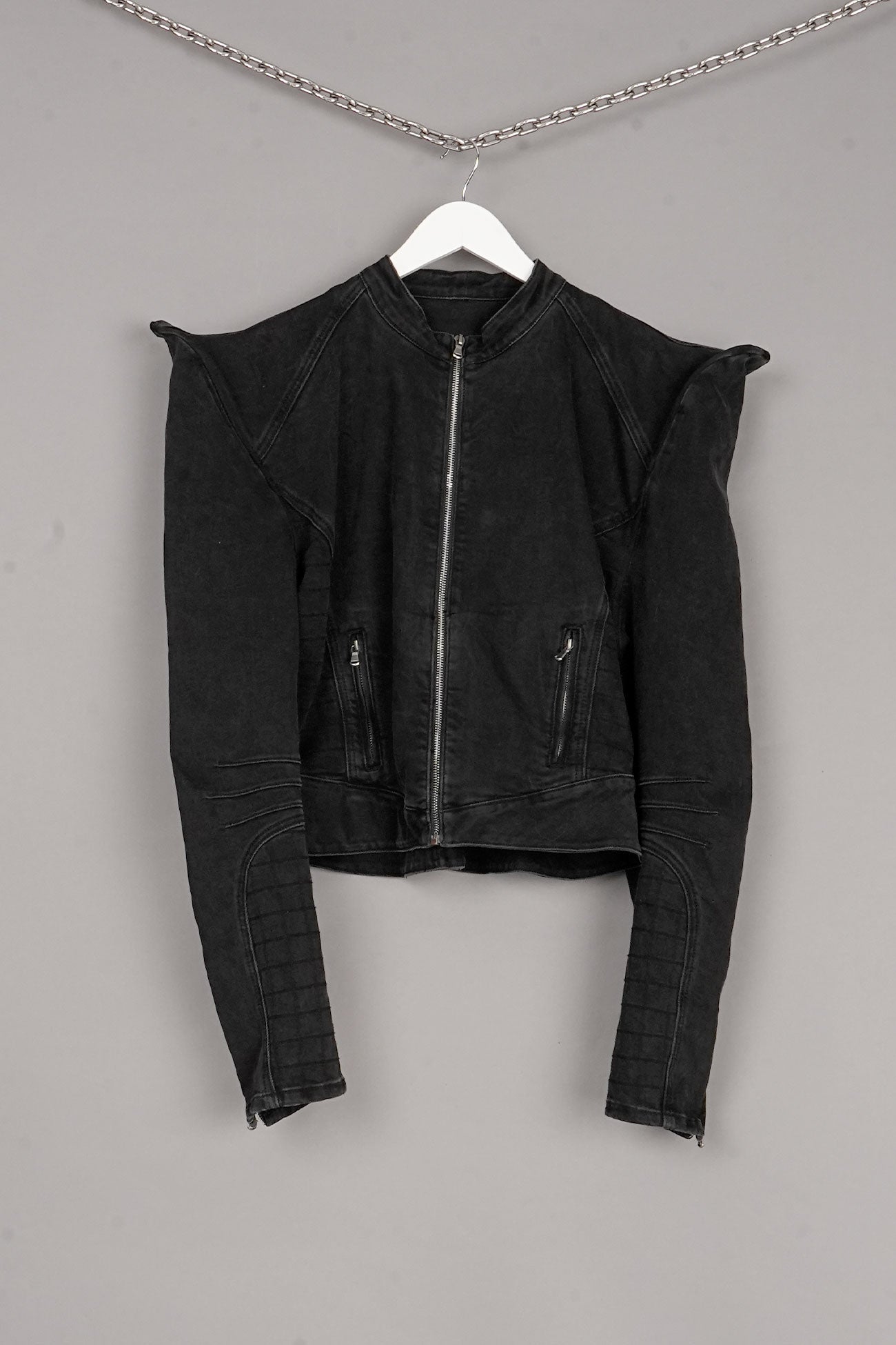 WASHED PAGODA DENIM JACKET - ONE-OFF