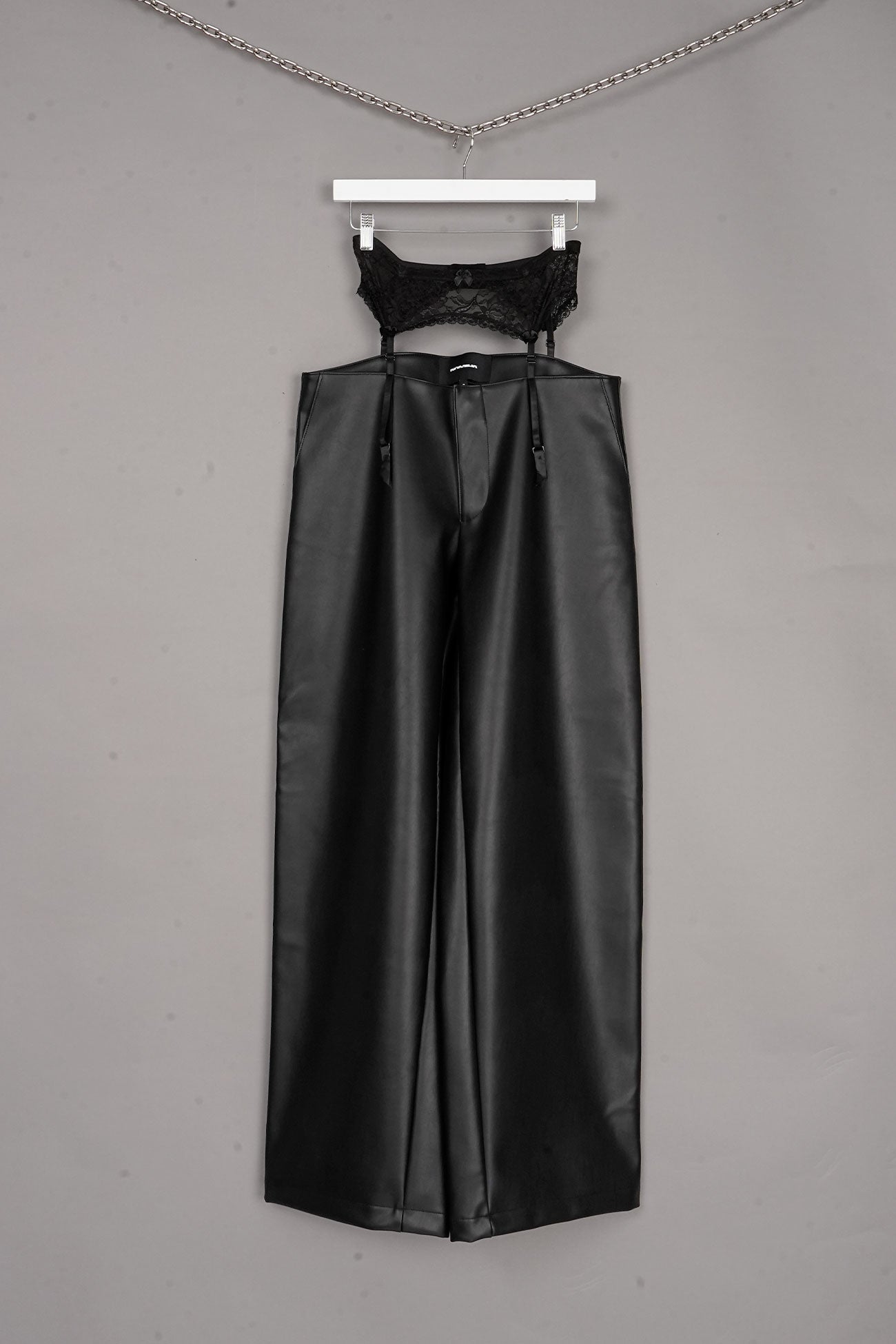 LINGERIE LEATHER CHAPS - ONE-OFF