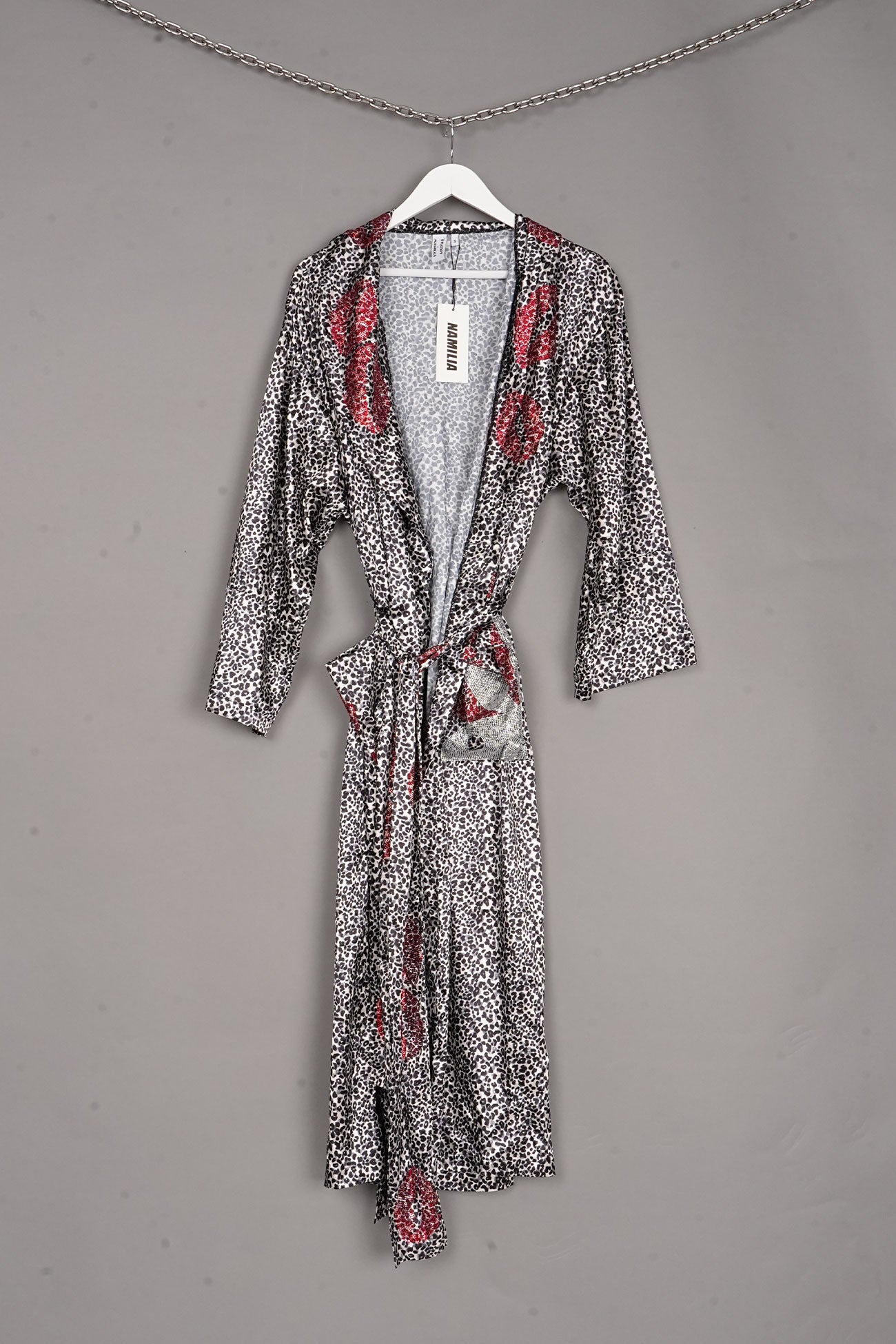 LEO RHINESTONE MORNING COAT