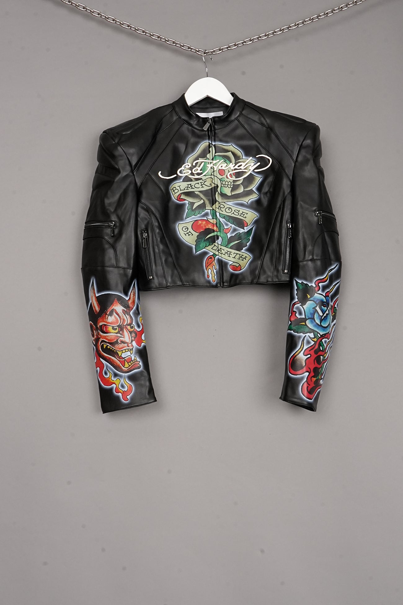 ED HARDY MOTO JACKET
