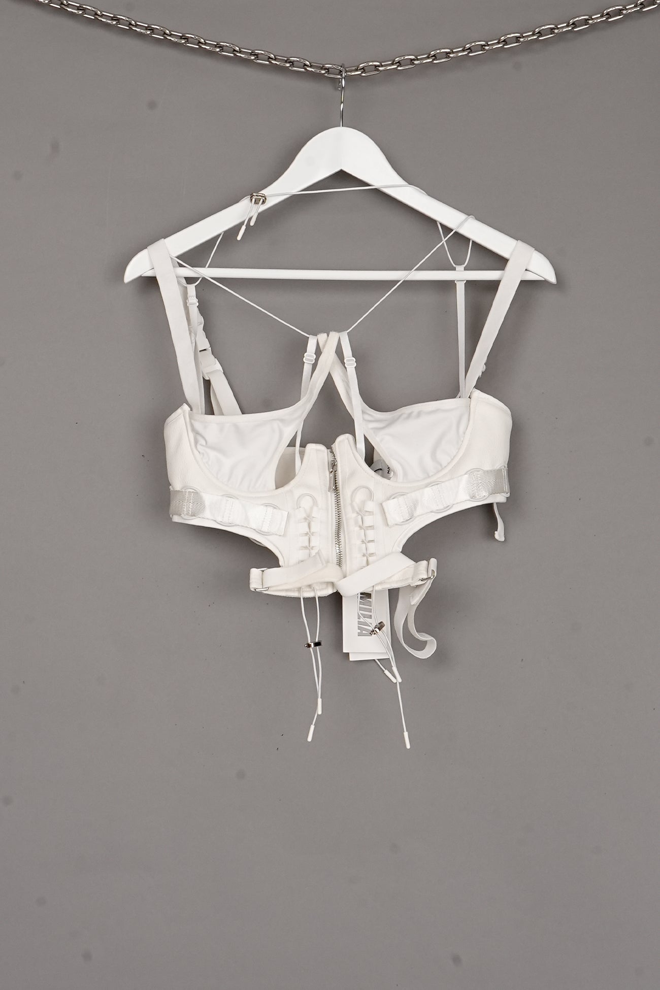 TRINITY LAYERED TOP WHITE - ONE-OFF