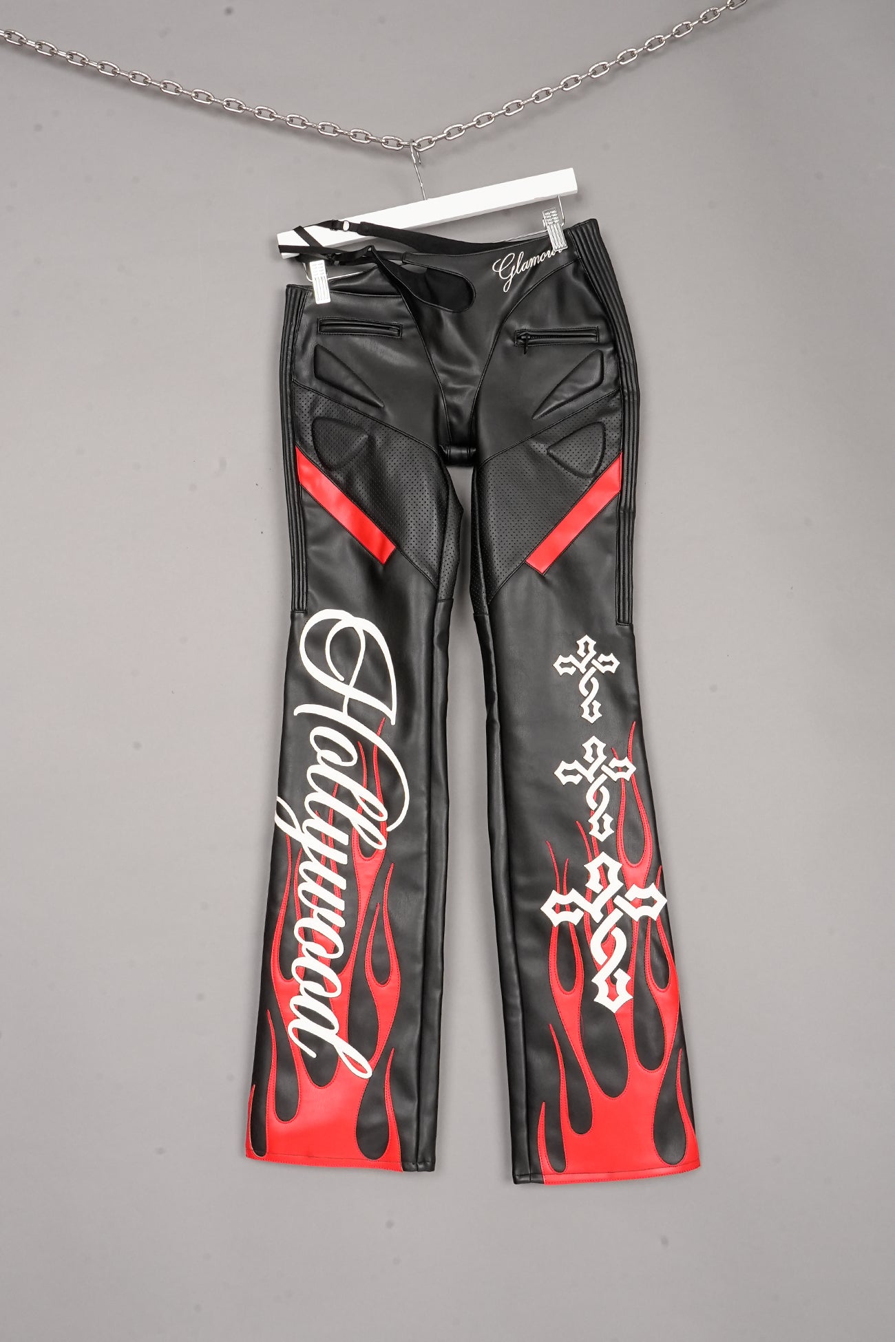 Hollywood Asymmetric Moto Trousers x