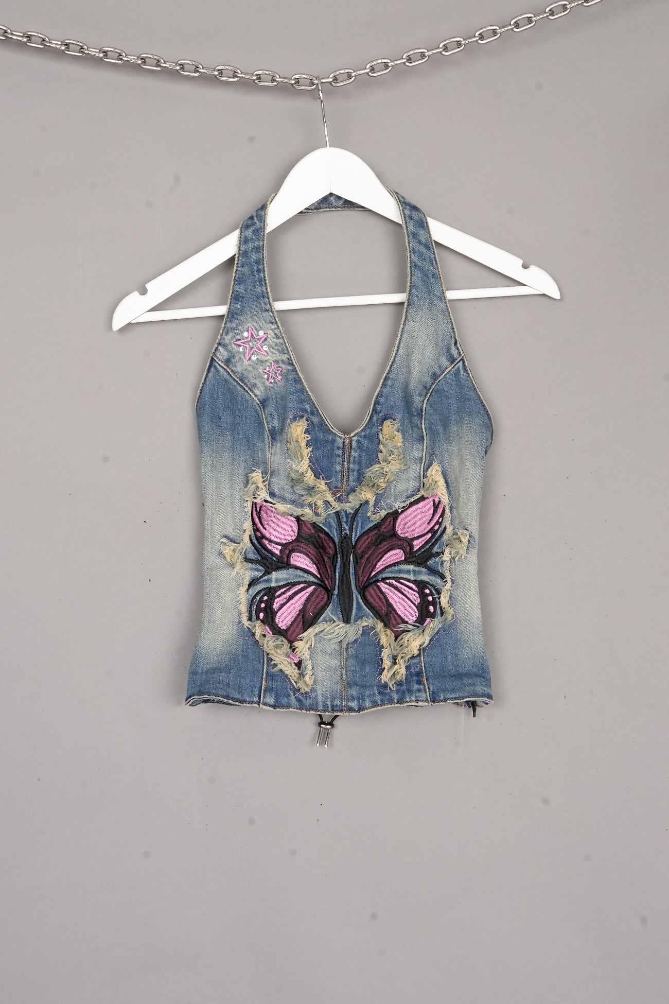 Denim Neckholder Top X