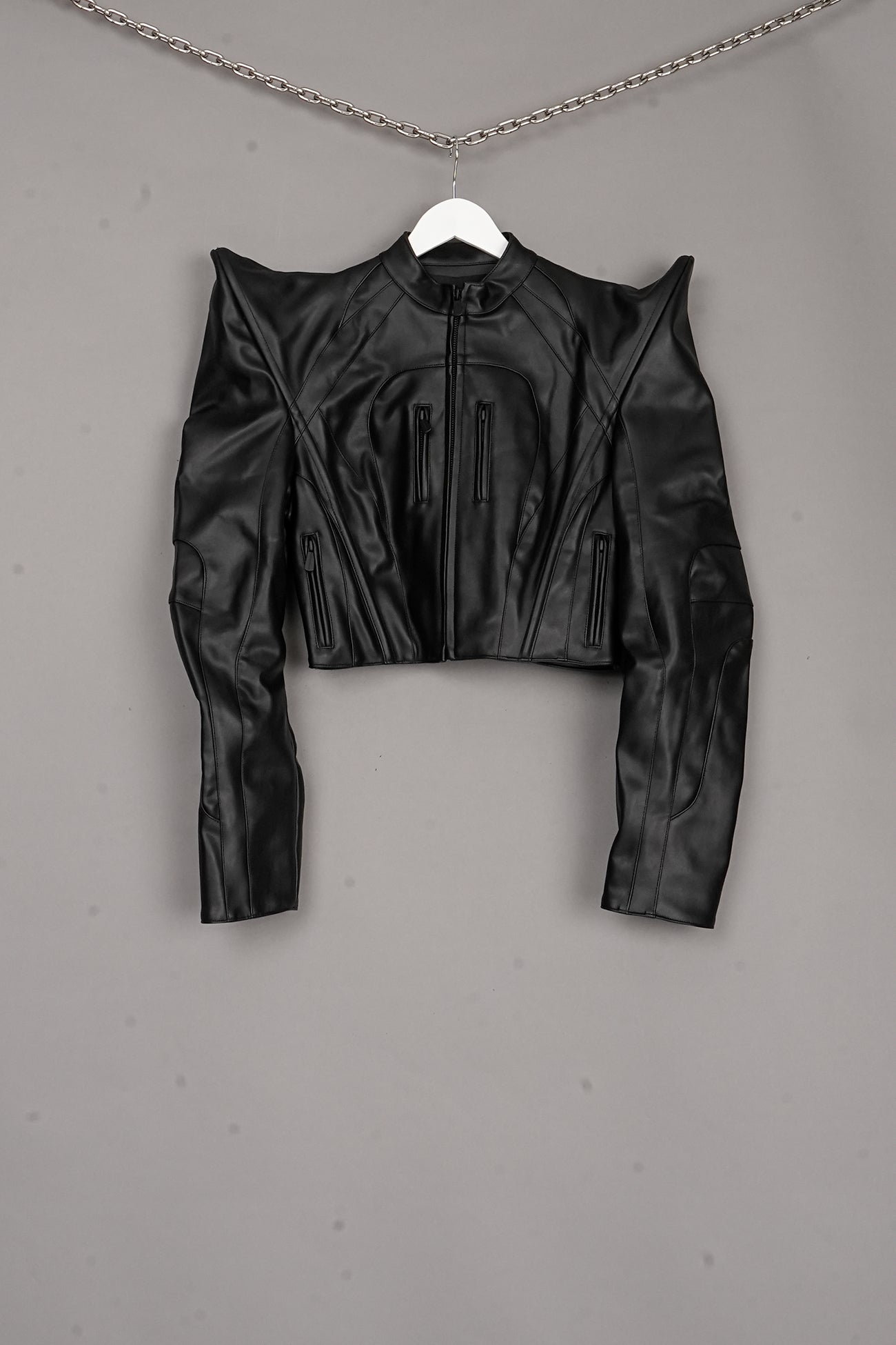 Spike Moto Jacket BLACK X
