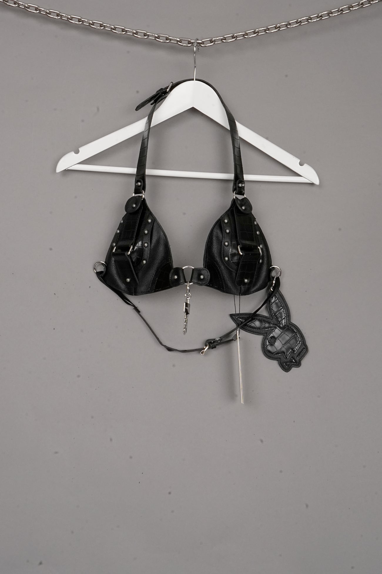 BUNNY BRA TOP BLACK