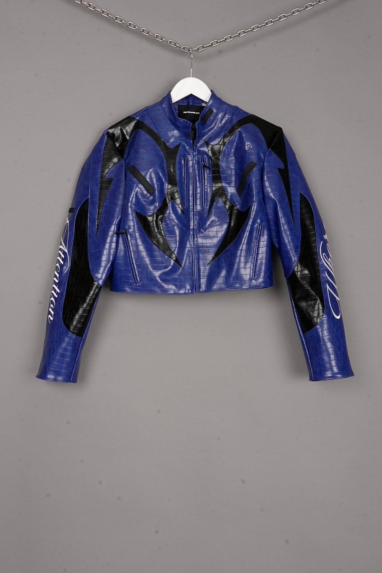 MOTO JACKET BLUE/BLACK - ONE-OFF