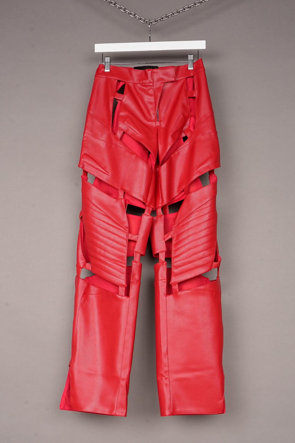 RED BIKER FLOATING PANTS