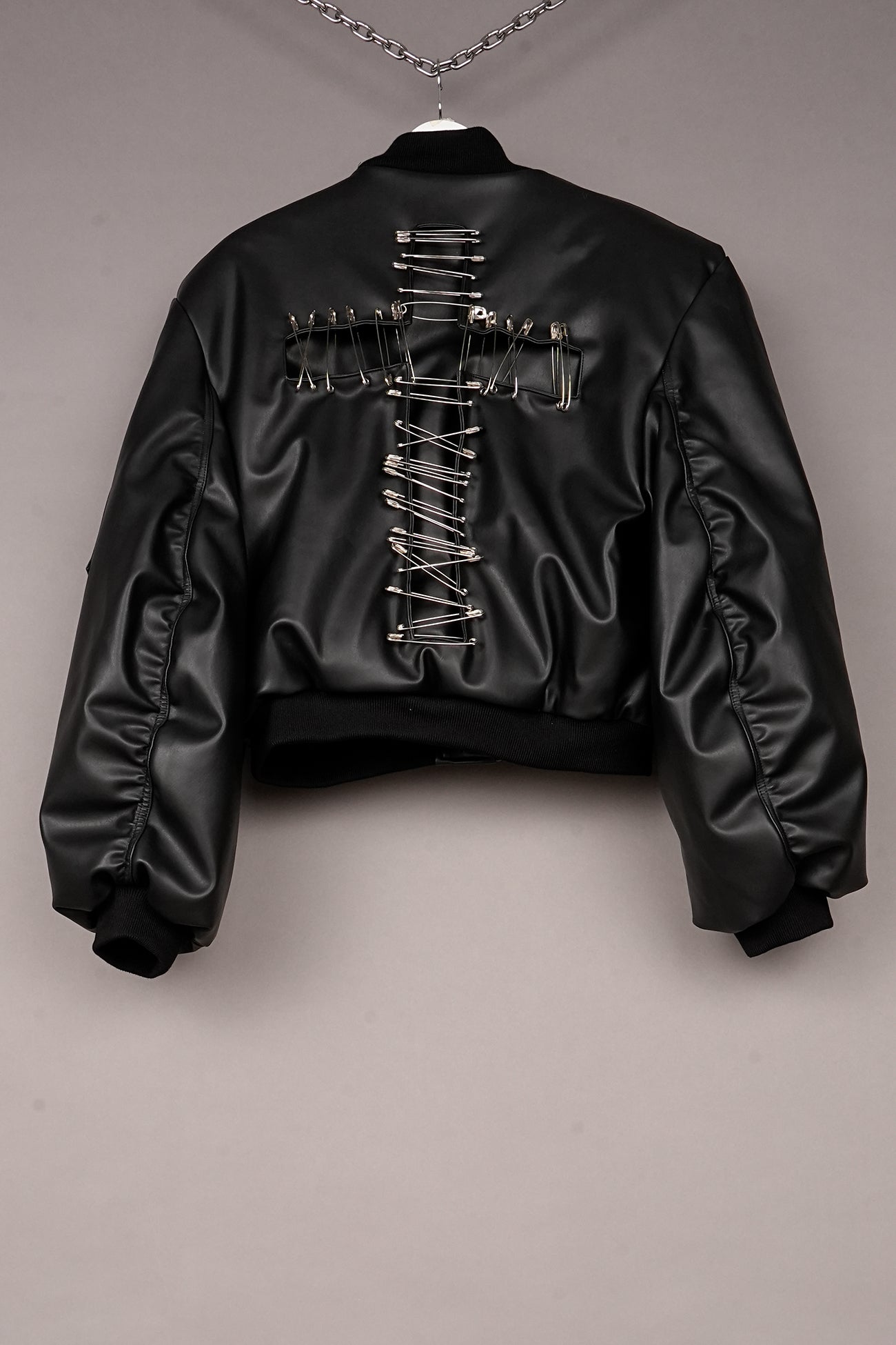 CROSS BOMBER JACKET - ONE OFF