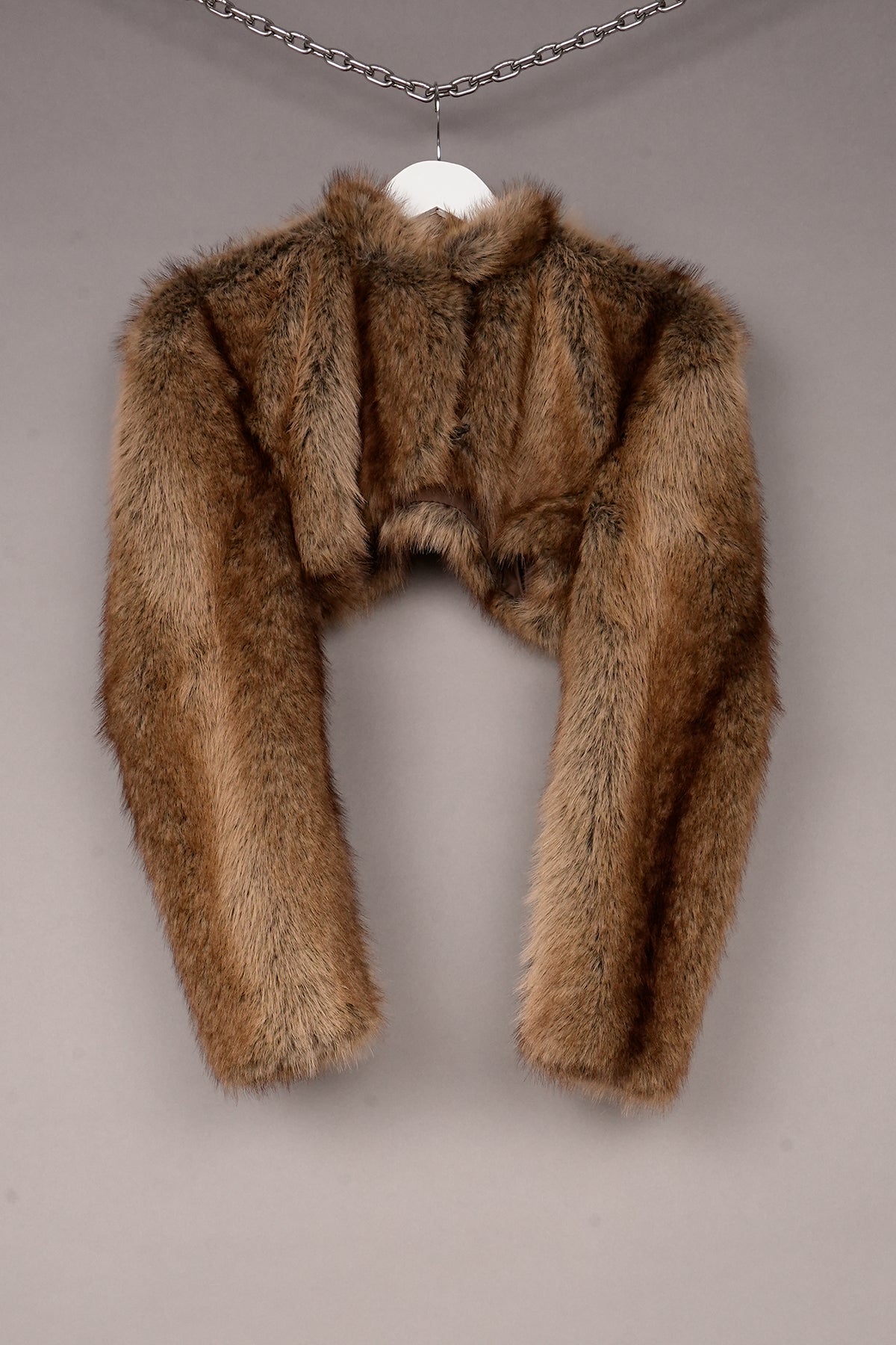 LUXE BROWN FAUX FUR BOELRO - ONE OFF