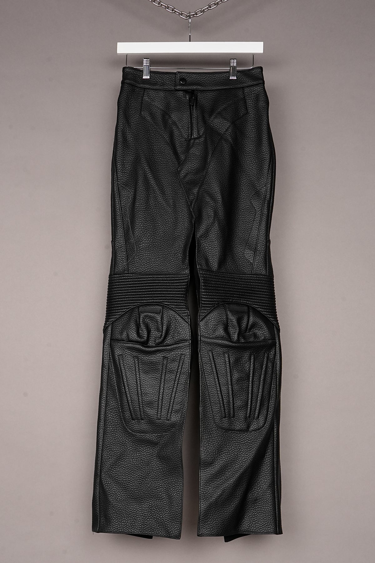 VEGAN LEATHER MOTOCROSS SKIRT - ONE OFF