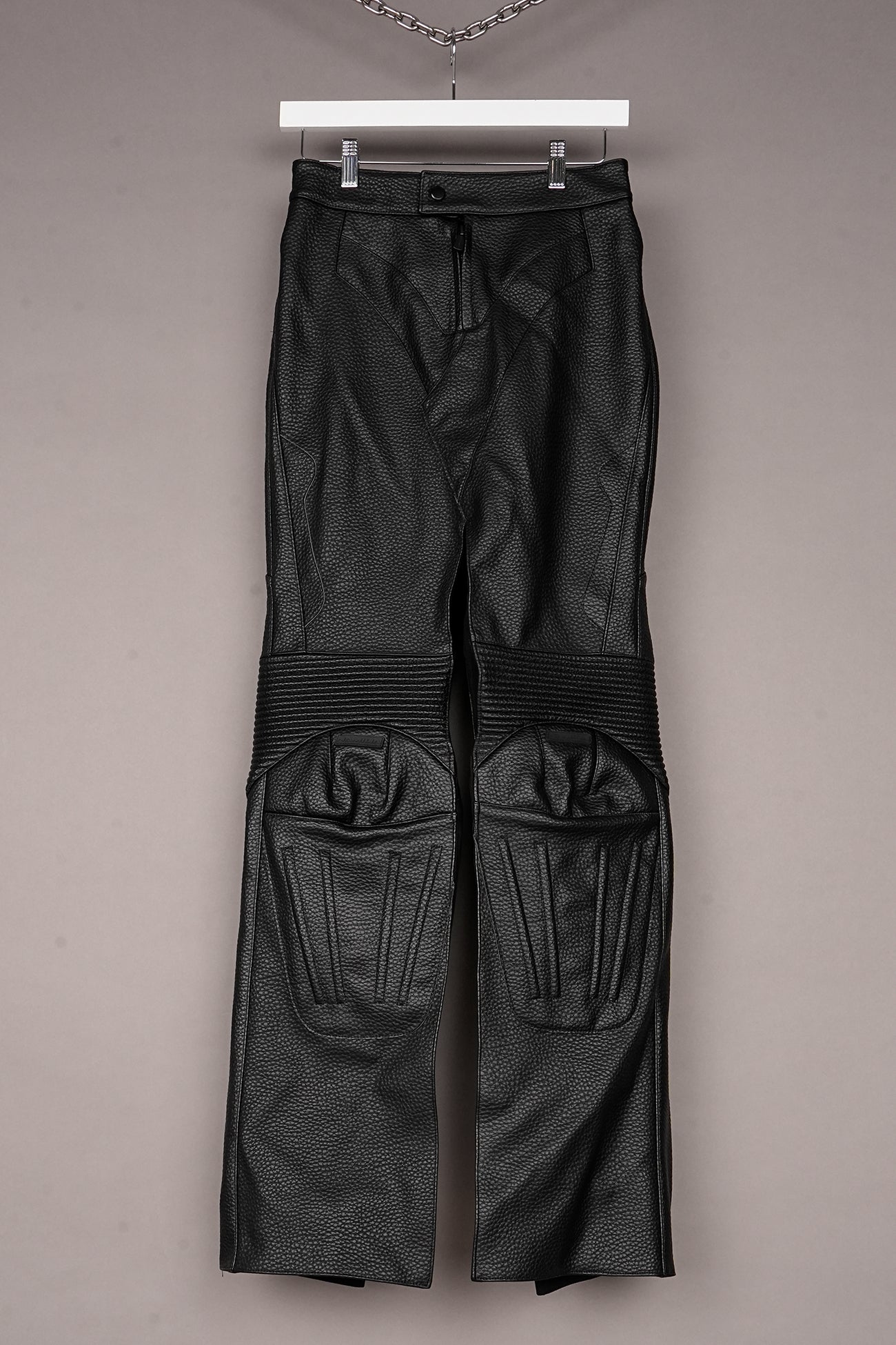 VEGAN LEATHER MOTOCROSS SKIRT - ONE OFF