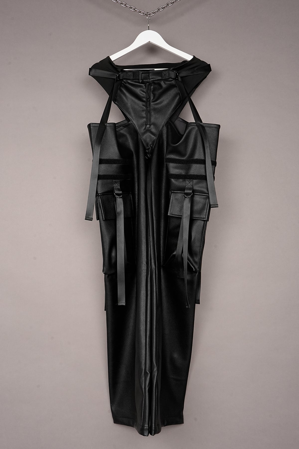 VEGAN LEATHER PANTY TROUSERS