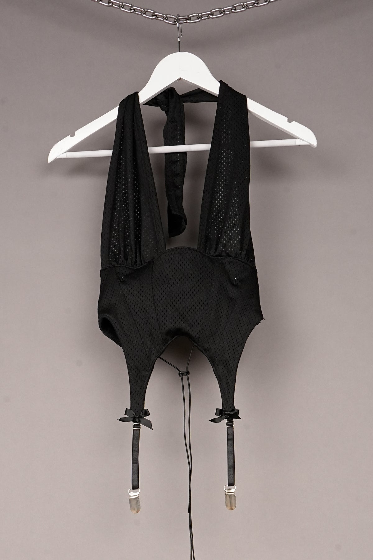 GARTER HALTER TOP - ONE OFF
