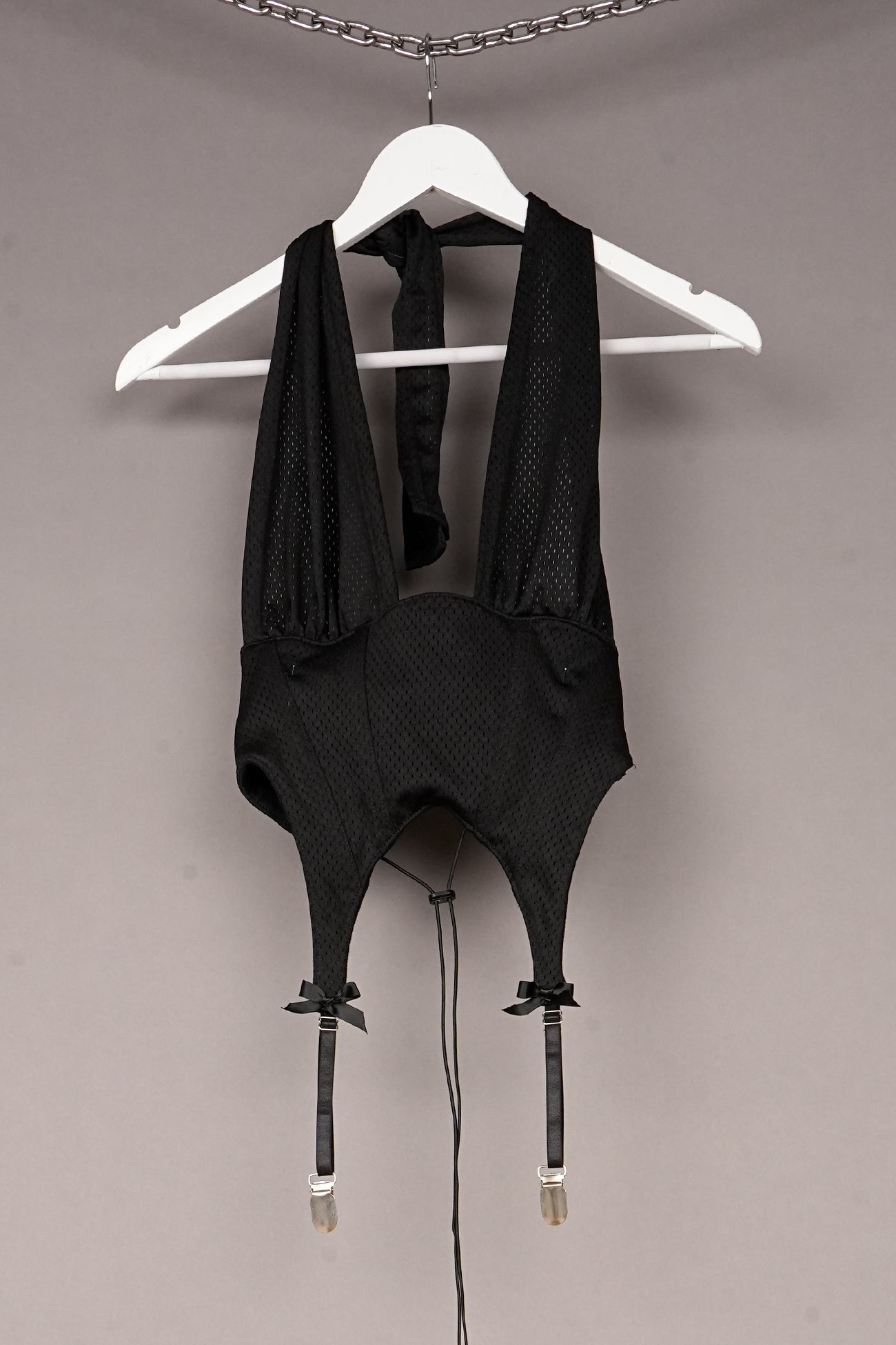 GARTER HALTER TOP - ONE OFF