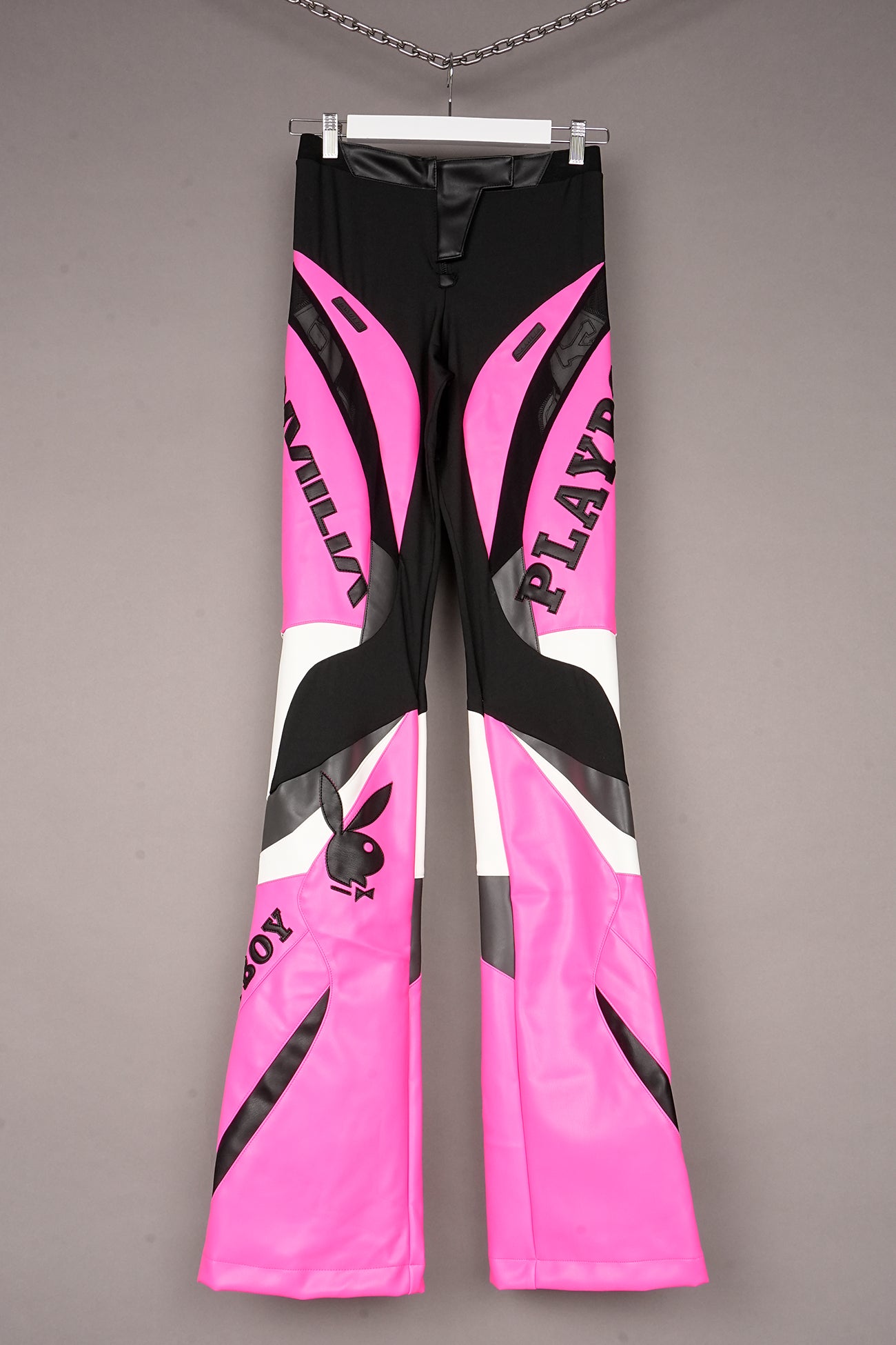 PINK PLAYBOY MESH PANTS - ONE OFF