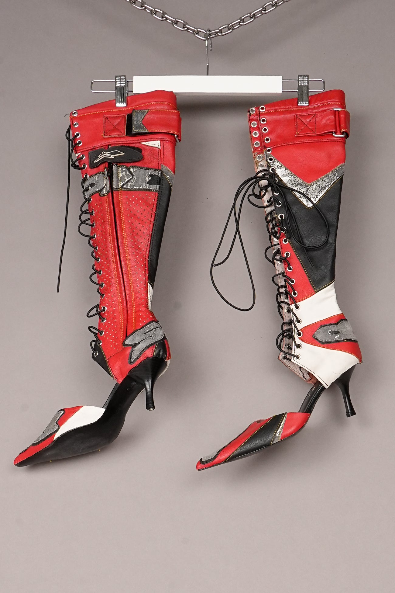 MOTOCROSS ATELIER SHOES - GENUINE LEATHER - ONE OFF