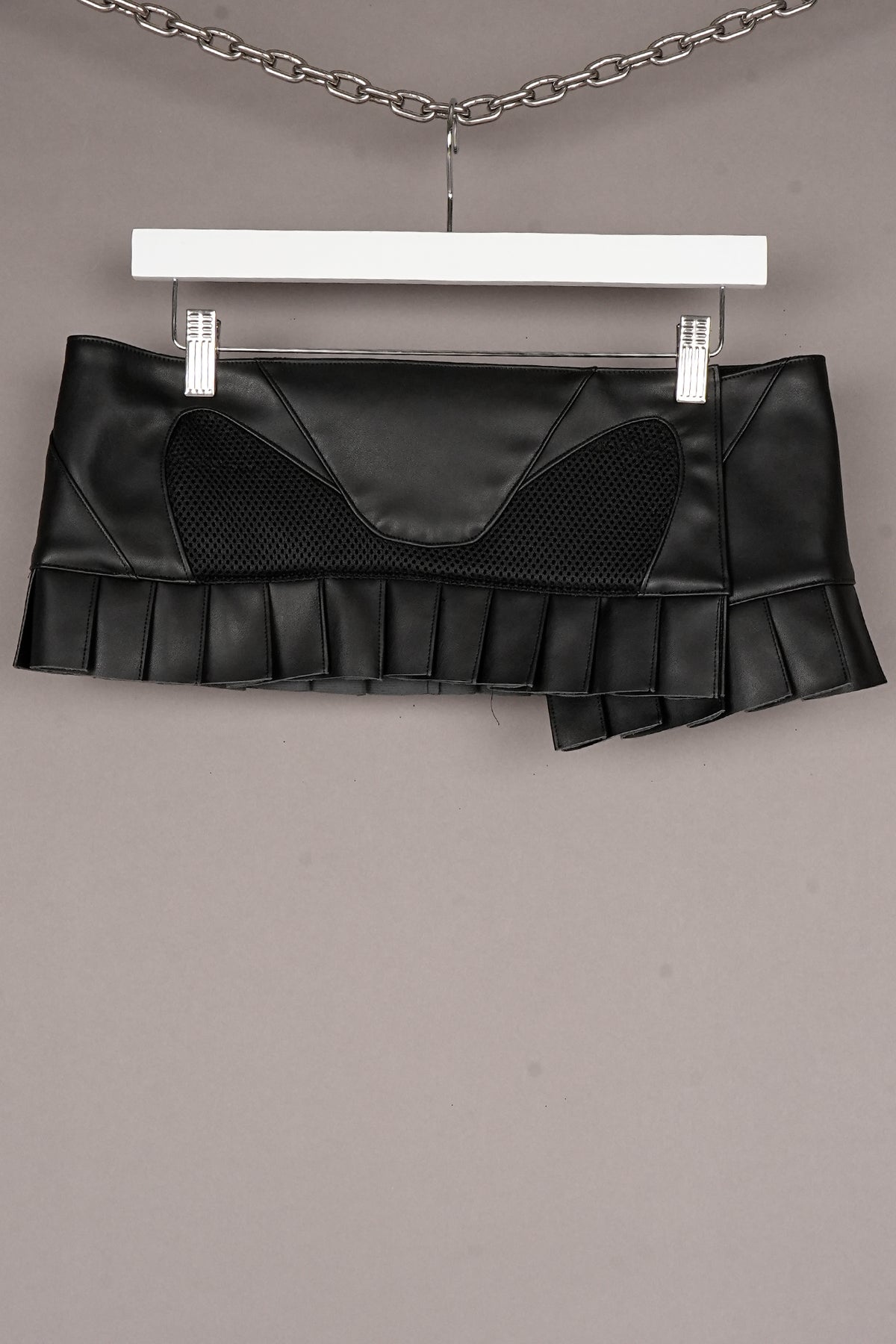 VEGAN LEATHER 69 SKIRT