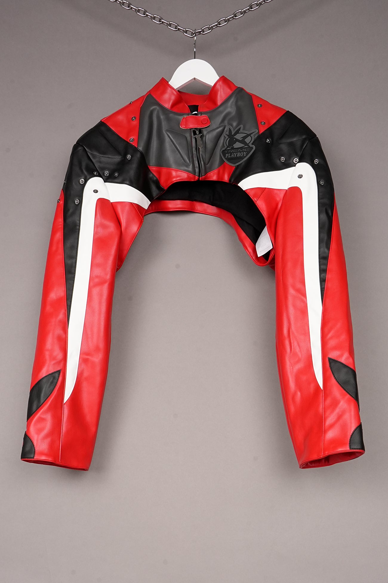 RED PLAYBOY BOLERO