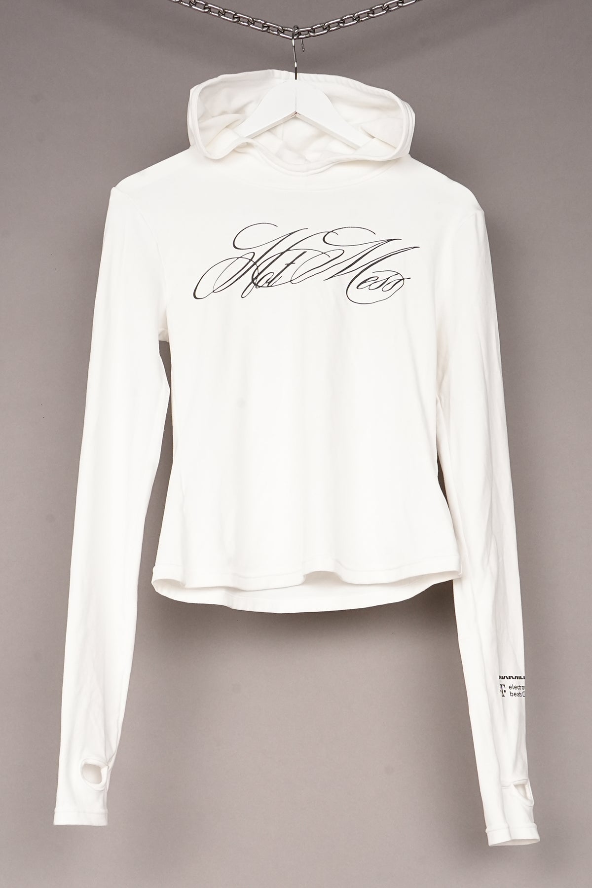 HOT MESS HOODED LONGSLEEVE