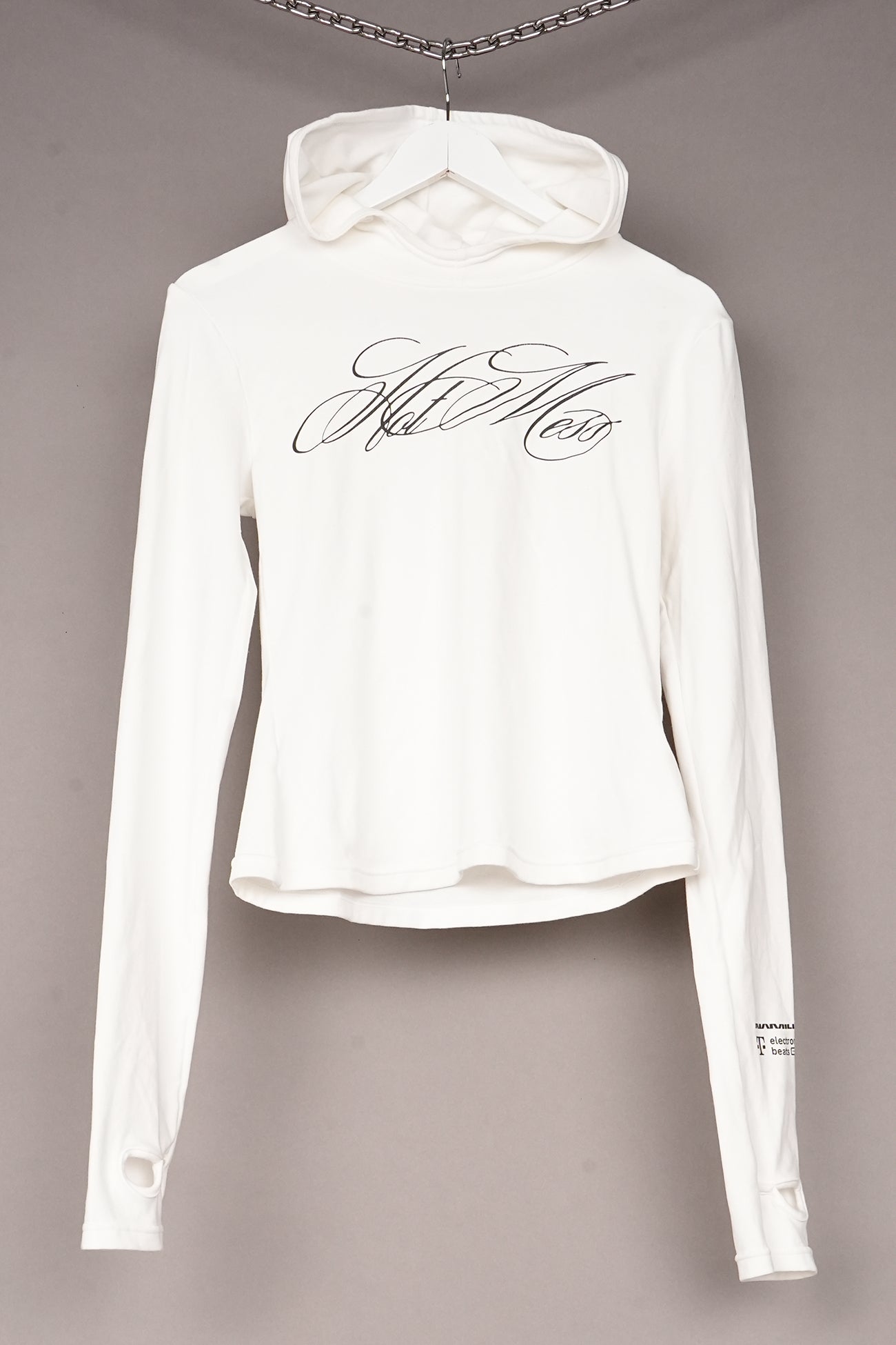 HOT MESS HOODED LONGSLEEVE