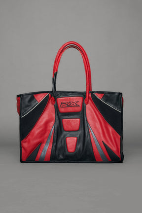 UPCYCLED MOTOCROSS SHOPPER - GENUINE LEATHER - ONE OFF