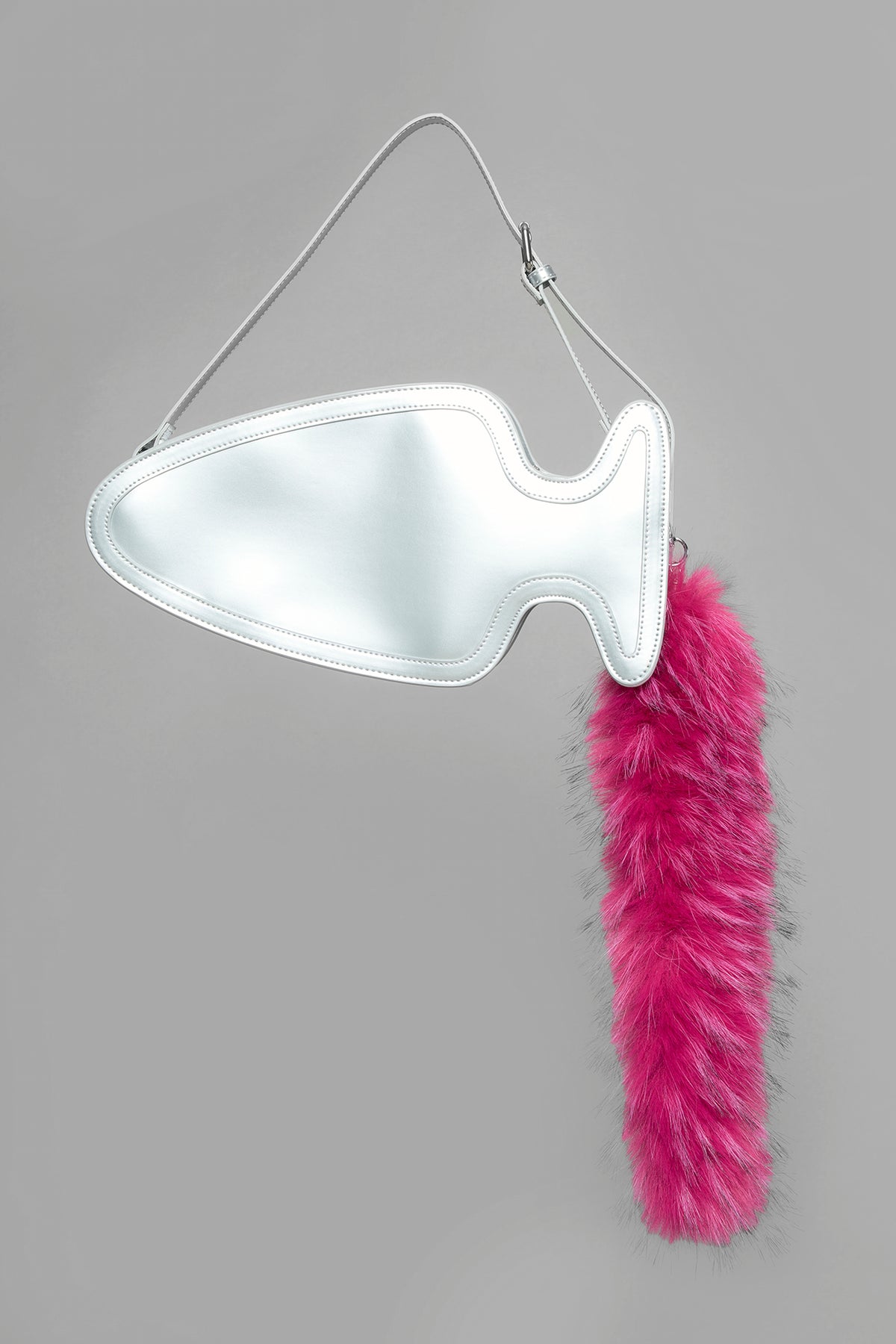 BUTT PLUG BAG SILVER