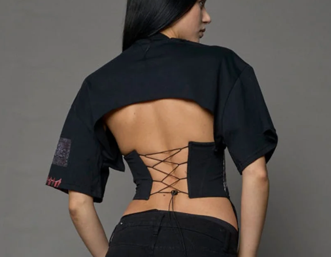 BLOODBATH CORSET TSHIRT