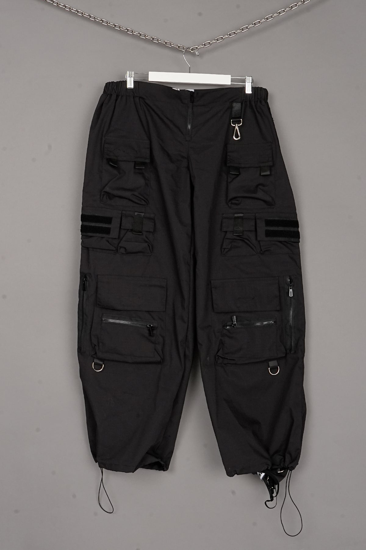 BAGGY CARGO PANTS BLACK