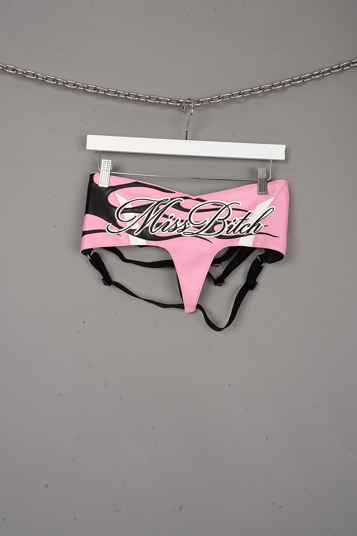 STRIPCLUB BACKLESS HOTPANTS PINK