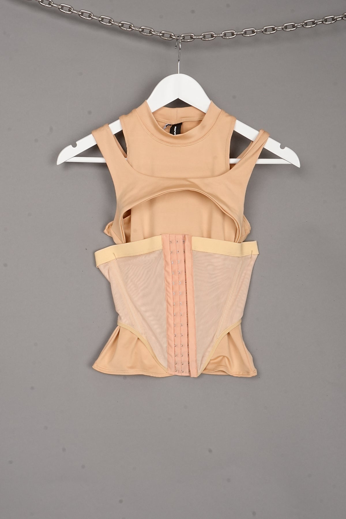 CONTOUR SHAPE TOP BEIGE
