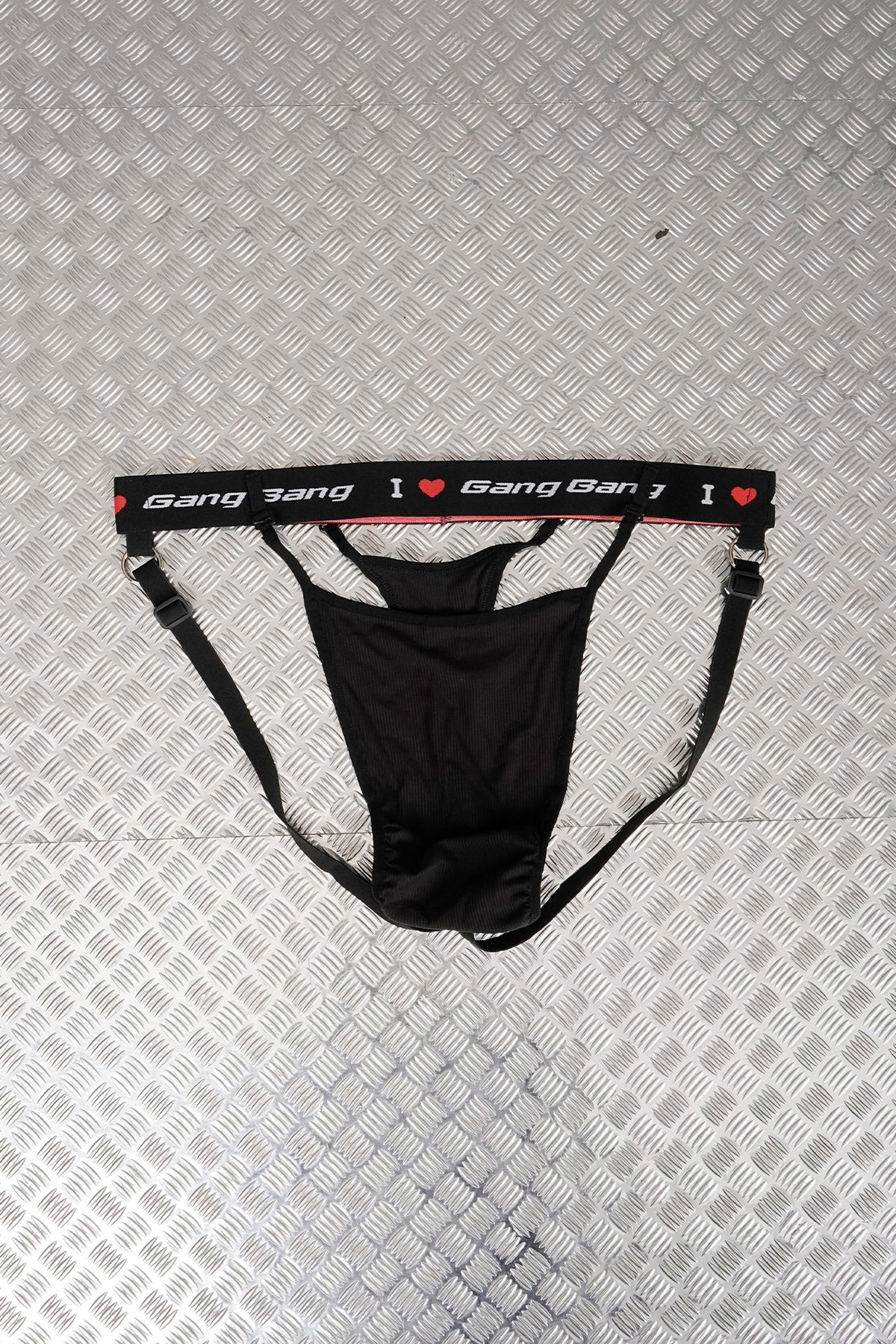 I <3 GANG BANG POUCH CHAPS STRING