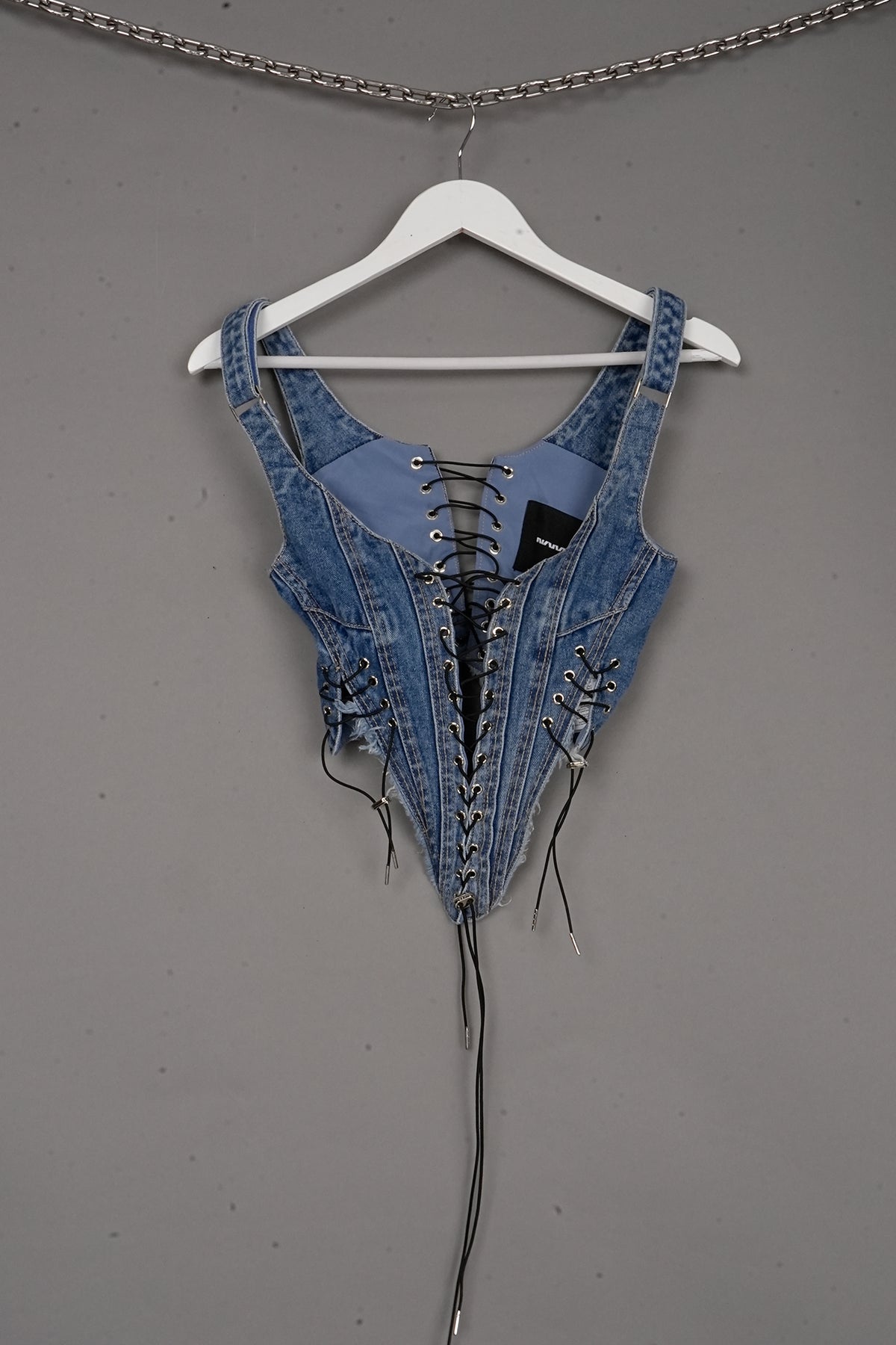 XTC Denim Corset BLUE X