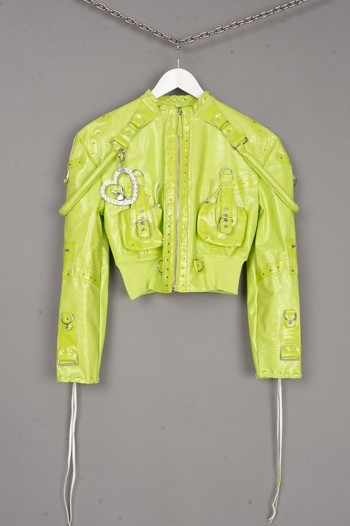 HANDBAG JACKET GREEN - ONE-OFF