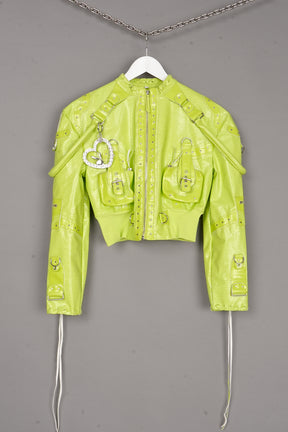 HANDBAG JACKET GREEN - ONE-OFF