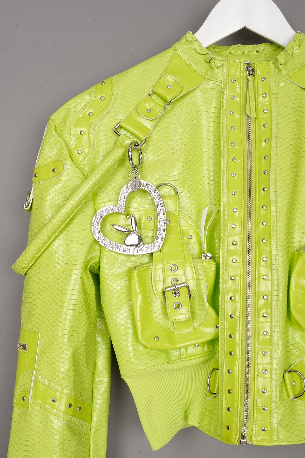 HANDBAG JACKET GREEN - ONE-OFF