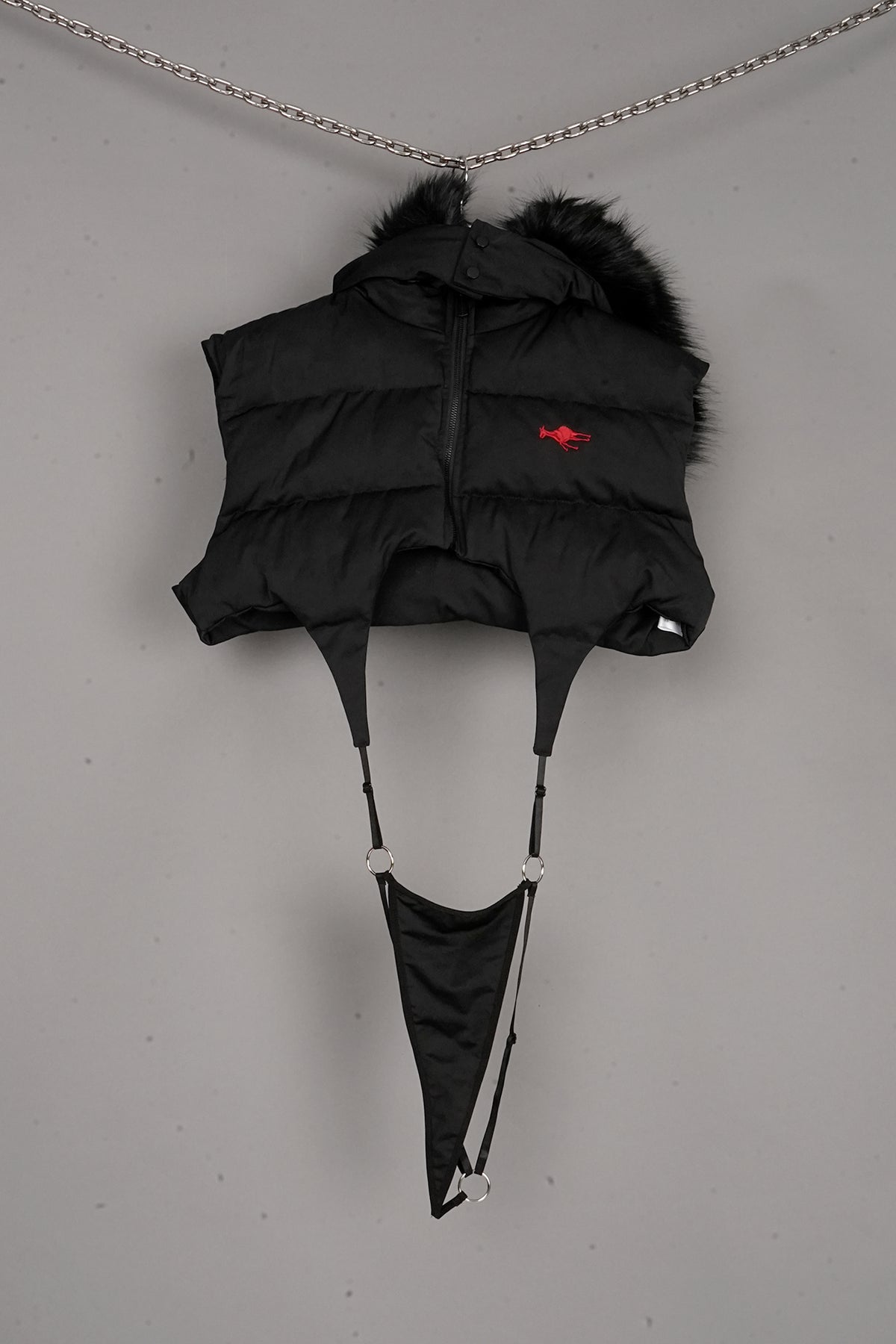 Born To Ride Puffer Vest Body