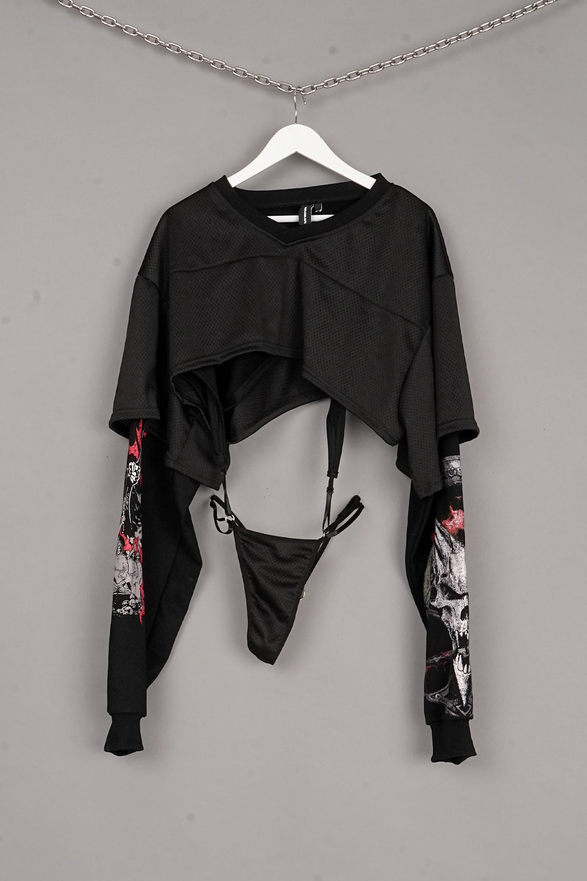 LAYERED FOOTBALL BODY FLAT PANTY