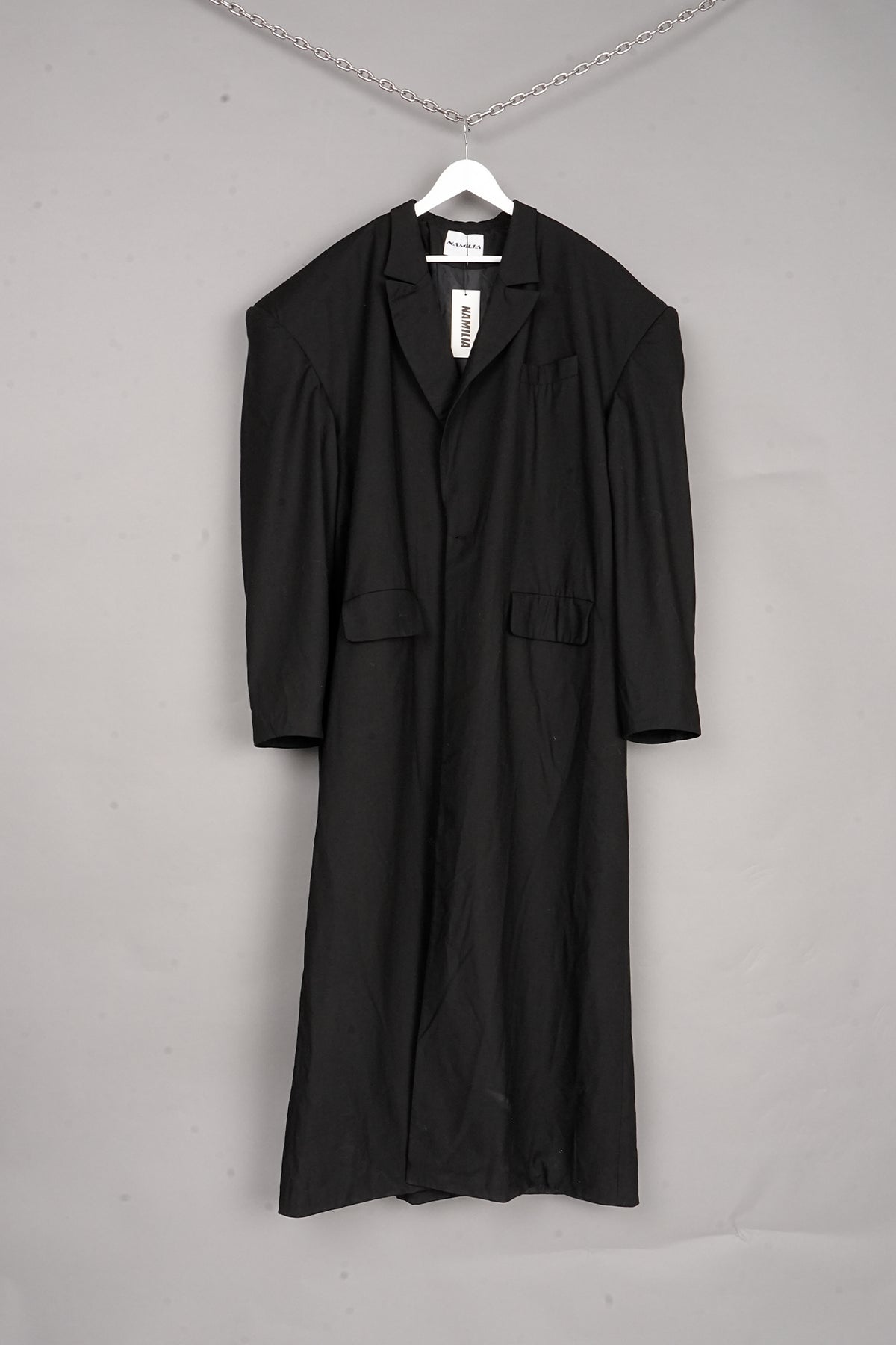 ELONGATED OVERSIZE COAT
