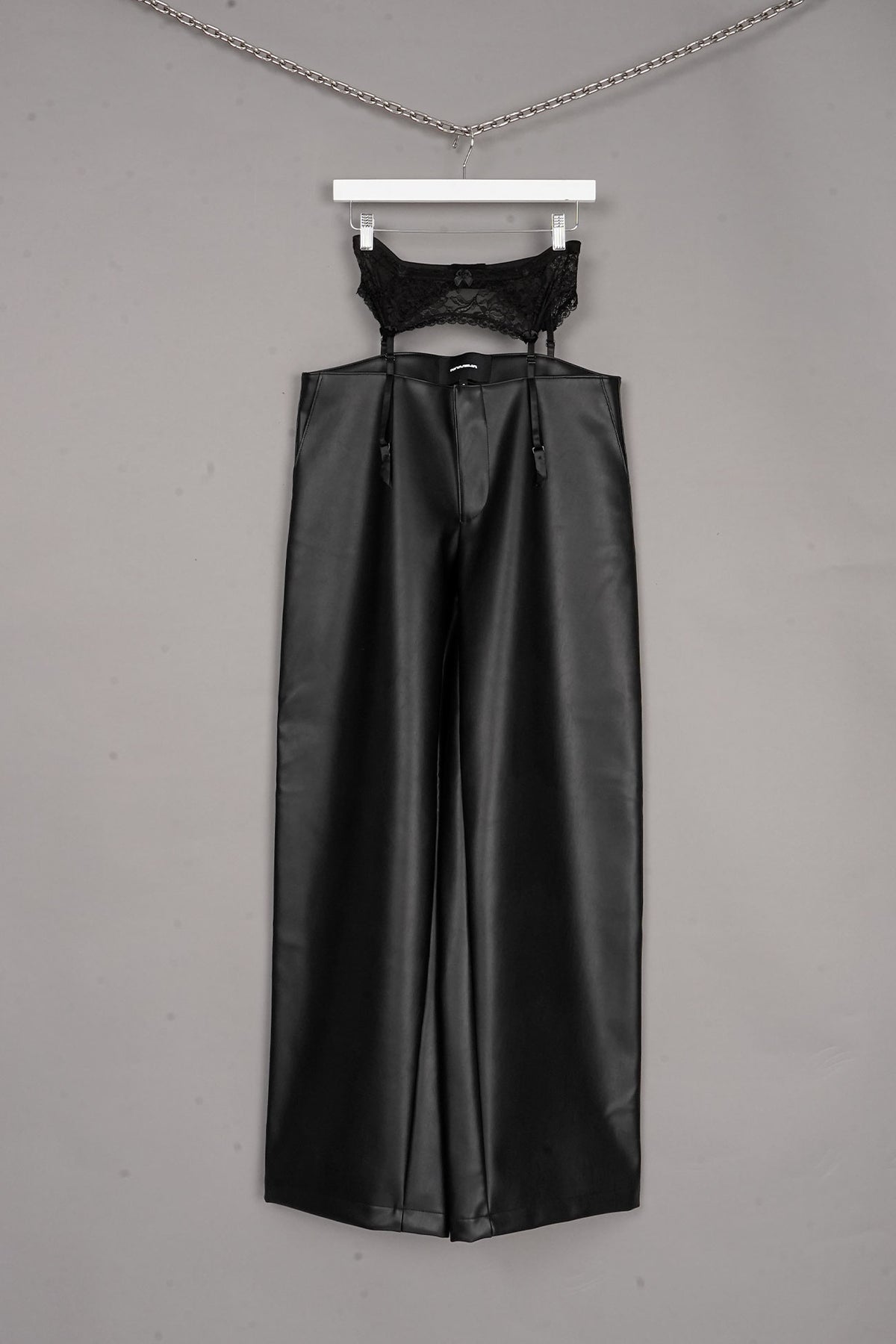 LINGERIE LEATHER CHAPS - ONE-OFF