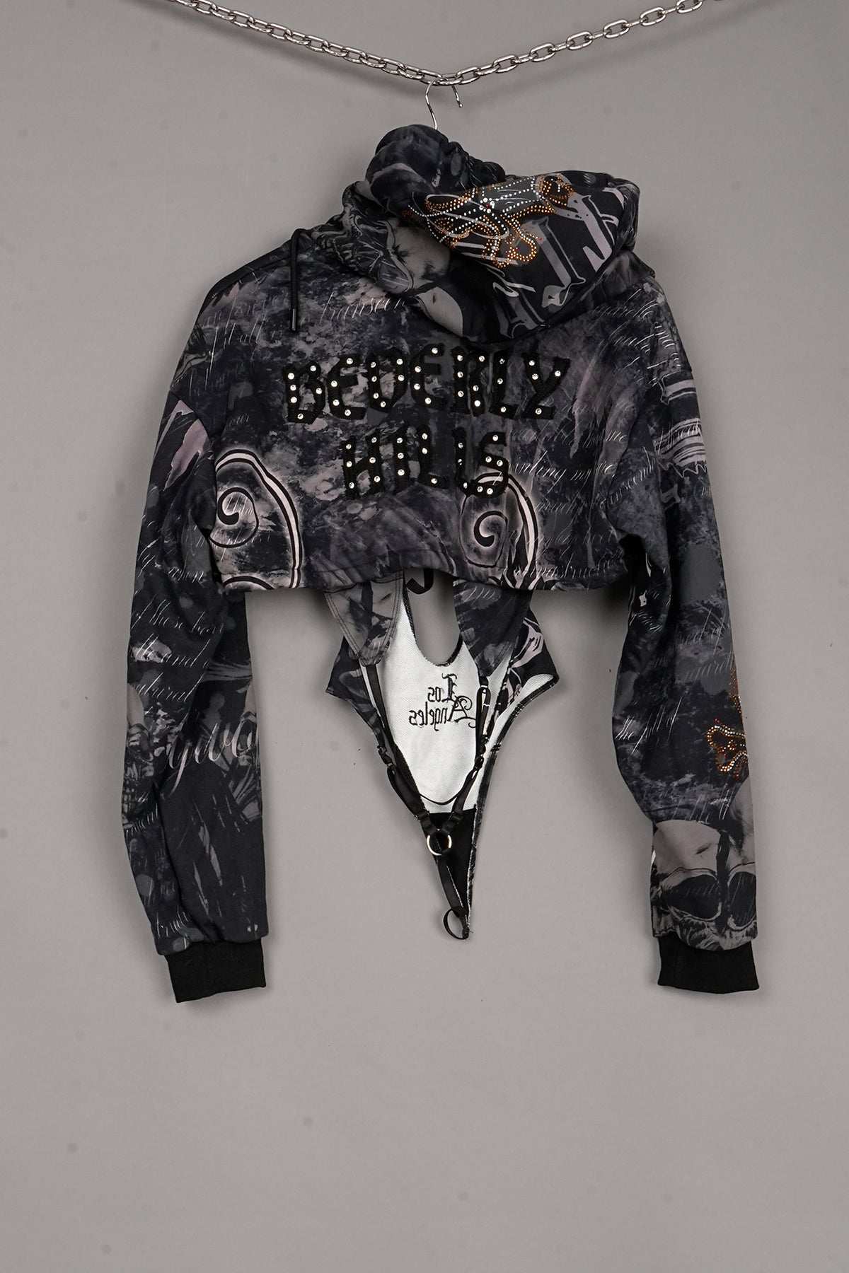 CRYSTAL SWEAT BODYSUIT