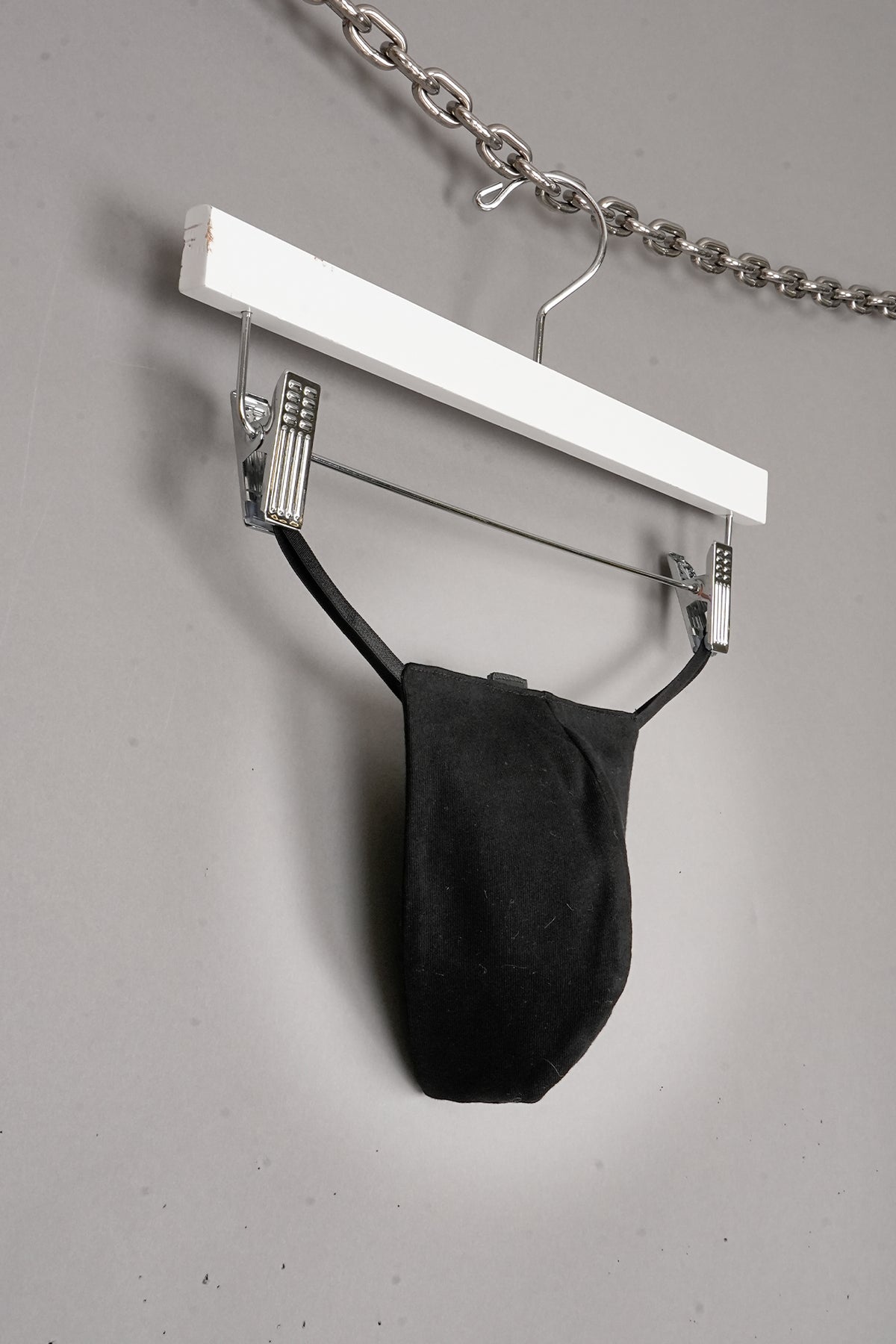 CRUCIFIX POUCH THONG x